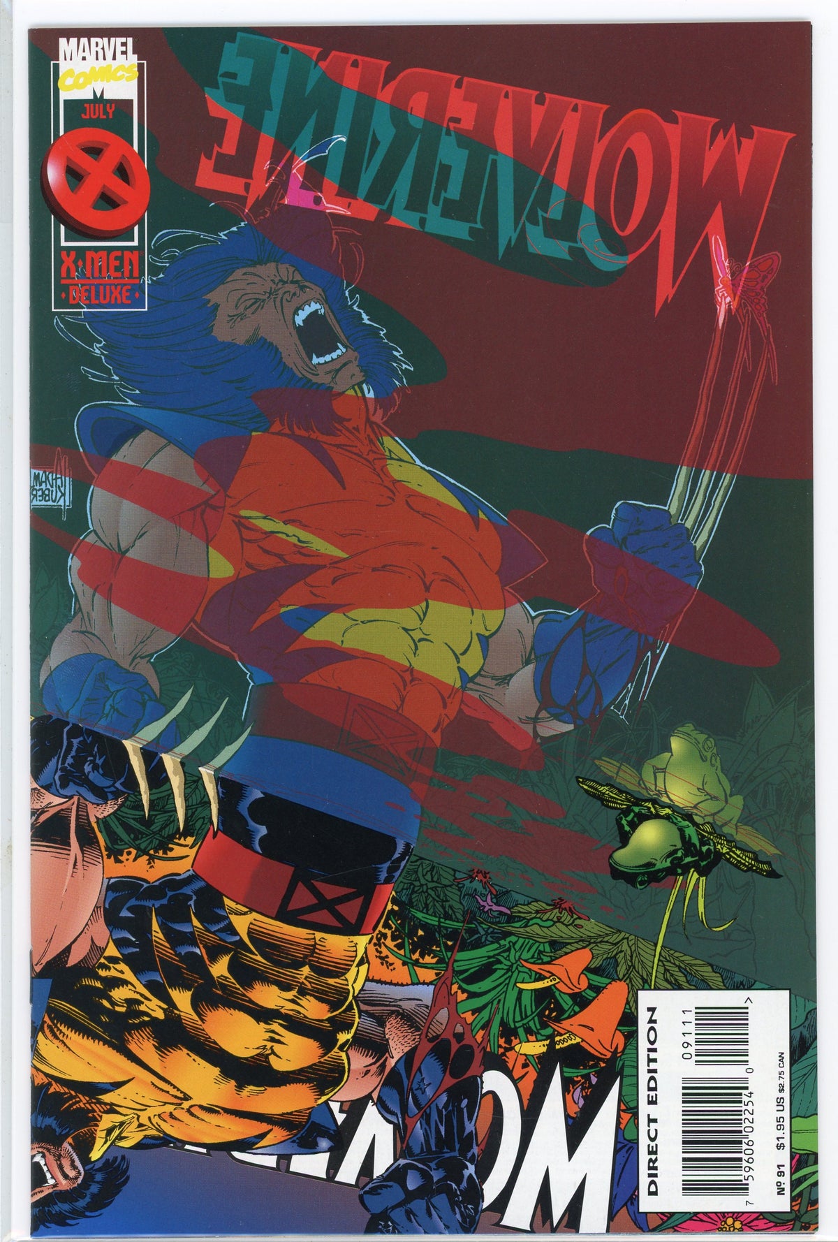 WOLVERINE #91 NM ICONIC COVER GLOSSY GEM