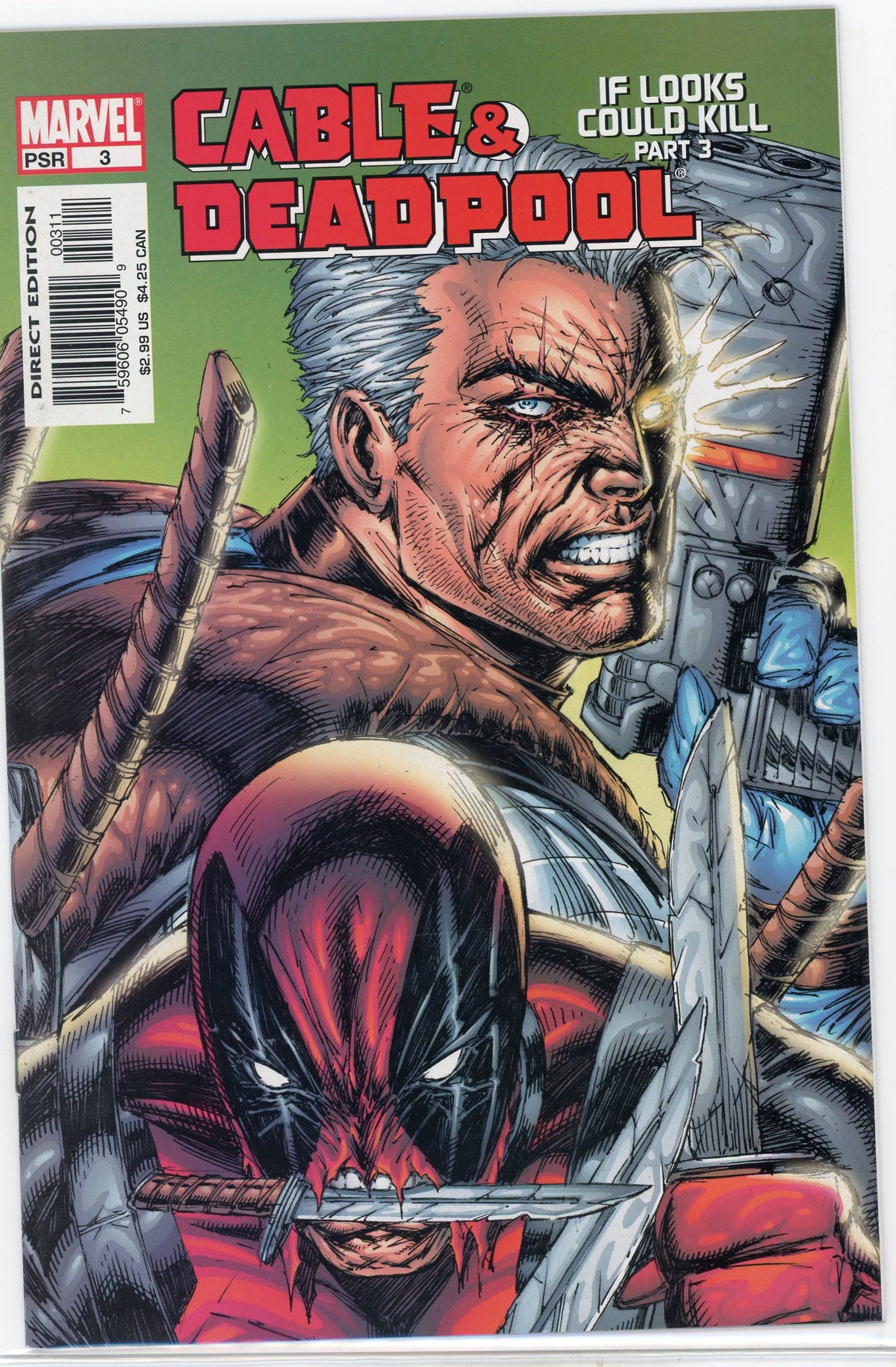CABLE AND DEADPOOL #3 NM KILLER GLOSS INCREDIBLE COVER GEM
