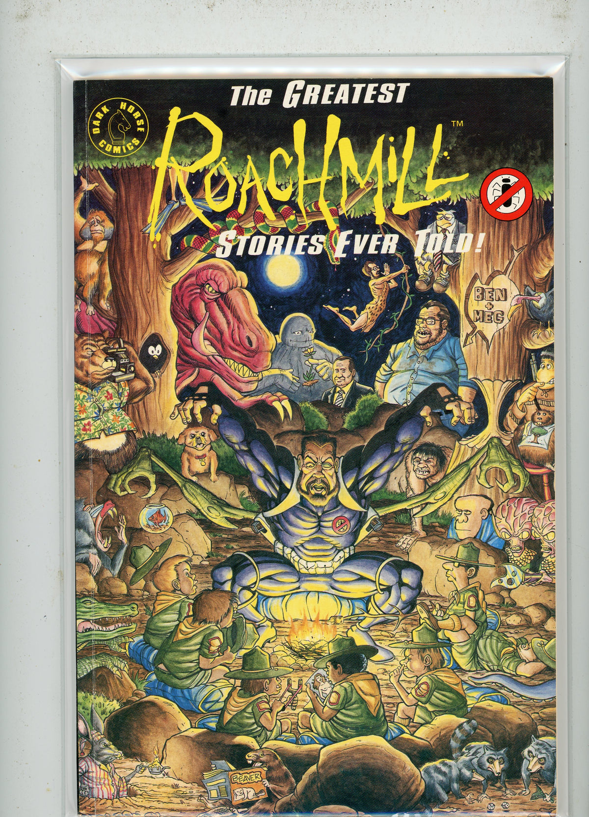 THE GREATES ROACHMILL STORIES EVER TOLD NM DARK HORSE COMICS AWESOME COVER