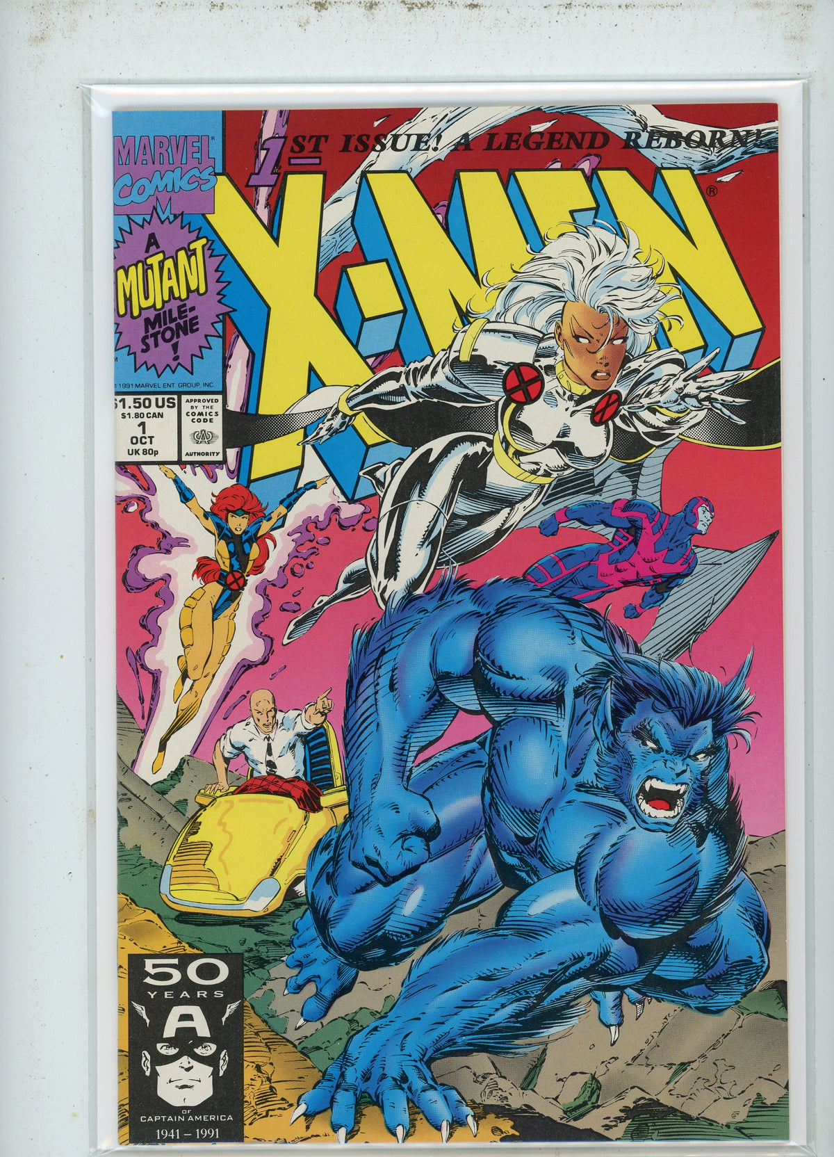 X-MEN #1 TOP SELLING BOOK ICONIC COVER GLOSSY COLORS