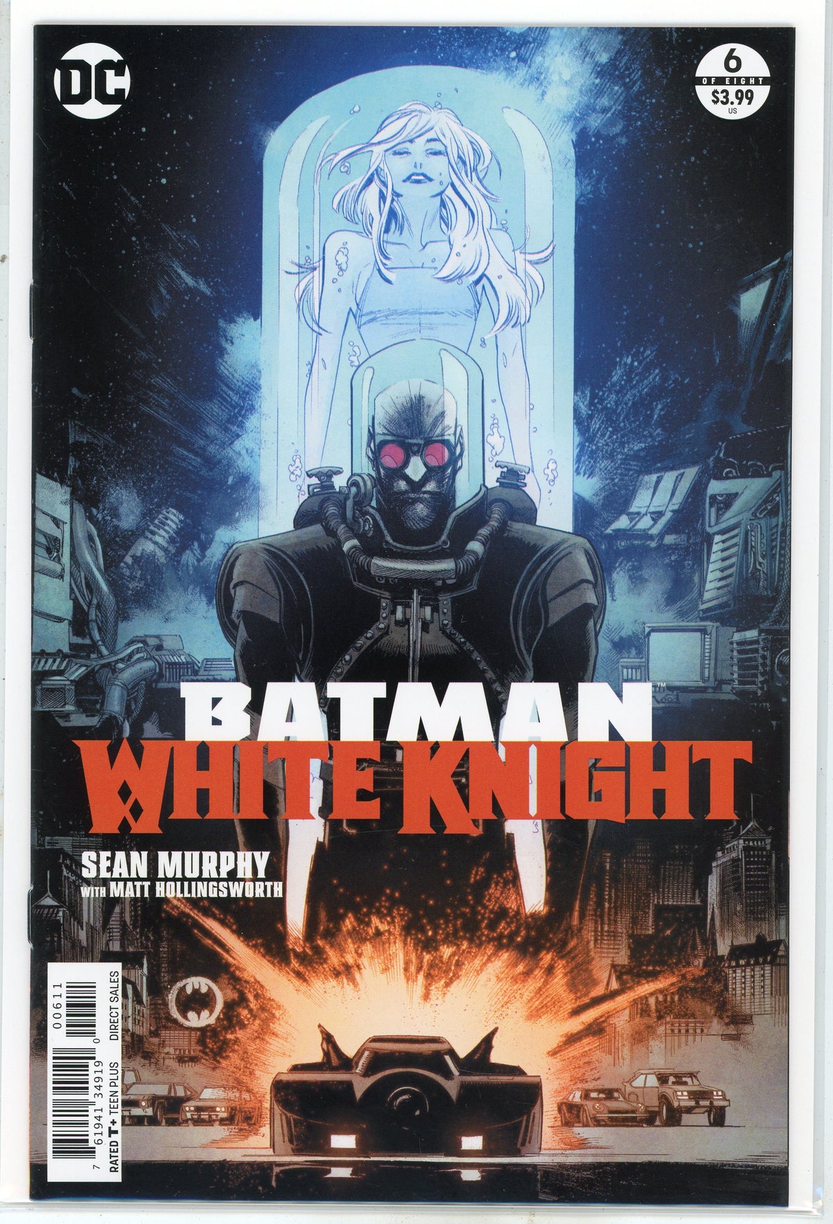 BATMAN WHITE KNIGHT #6 OF 8 NM PHENOMENAL COVER STUNNING GLOSS