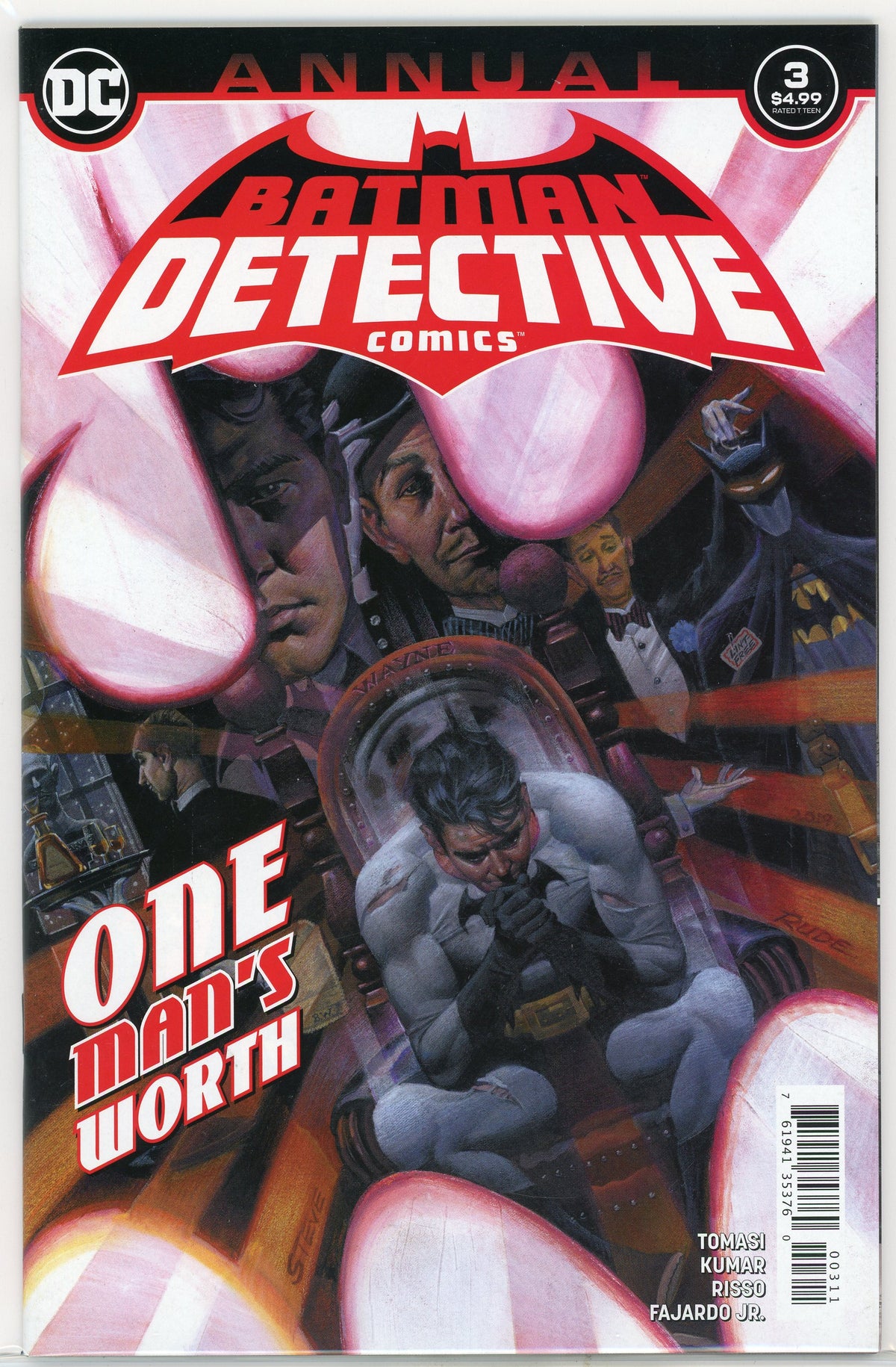 DETECTIVE COMICS ANNUAL #3 NM PHENOMENAL COVER STUNNING FINISH