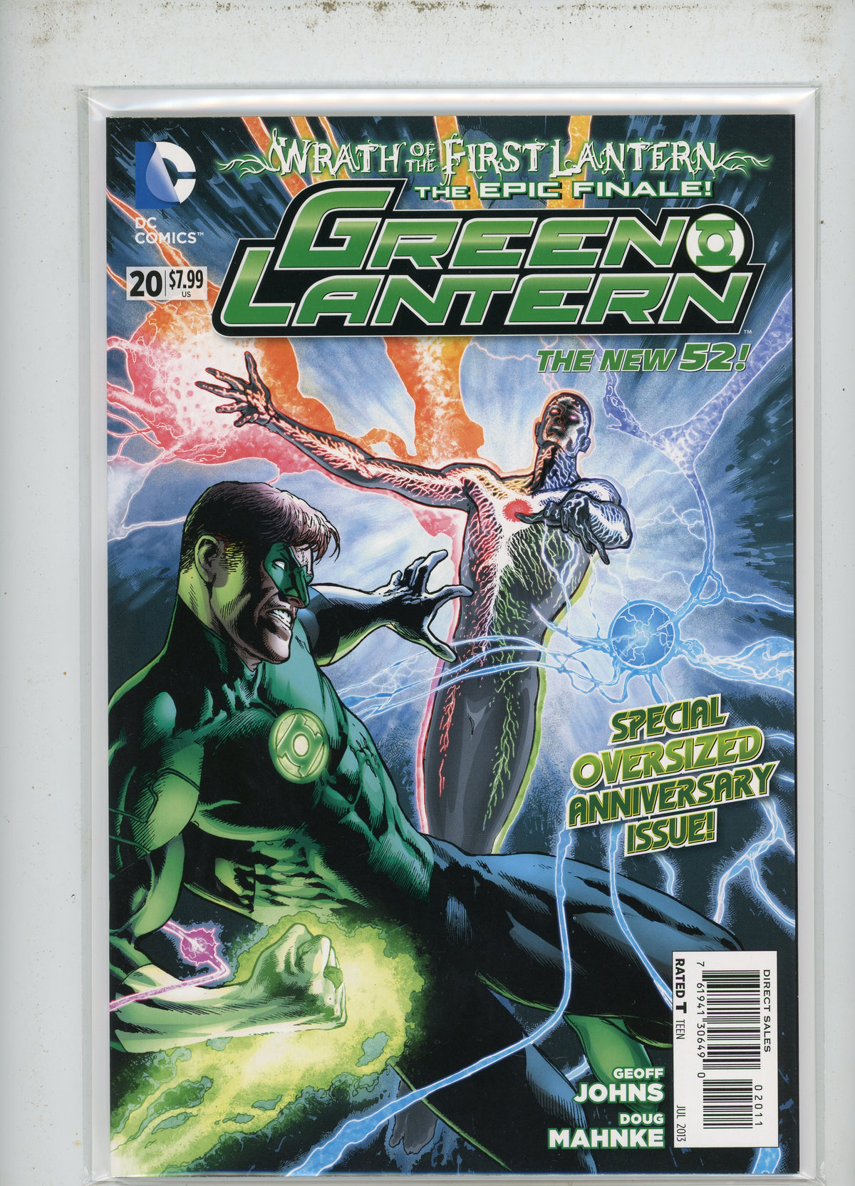 GREEN LANTERN #20 THE NEW 52 NM GLOSSY COVER GEOFF JOHNS WORK