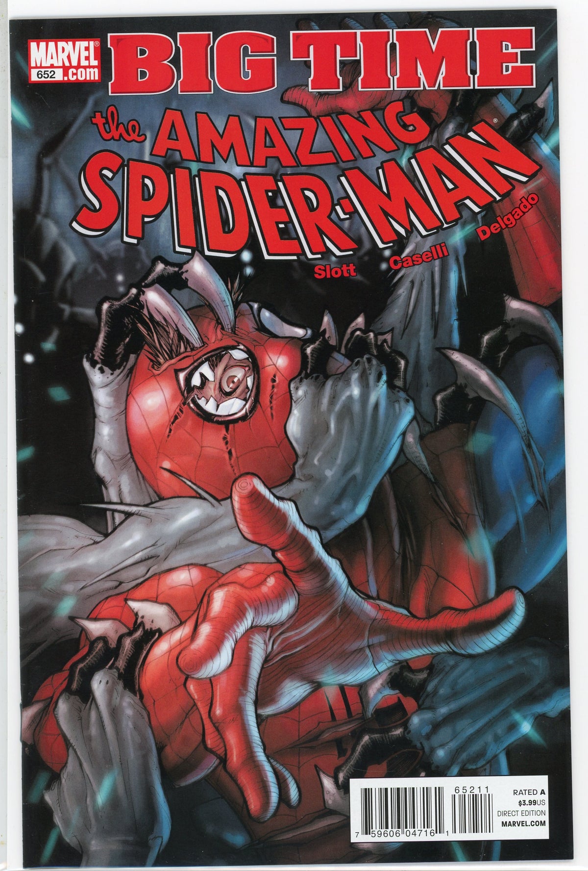 THE AMAZING SPIDERMAN #652 NM SLOTT WORK INCREDIBLE SHEEN ACTION PACKED