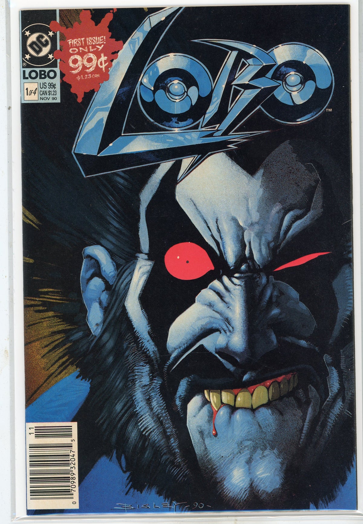 LOBO PART 1 OF 4 NM SIMON BISLEY COVER VIBRANT HUES