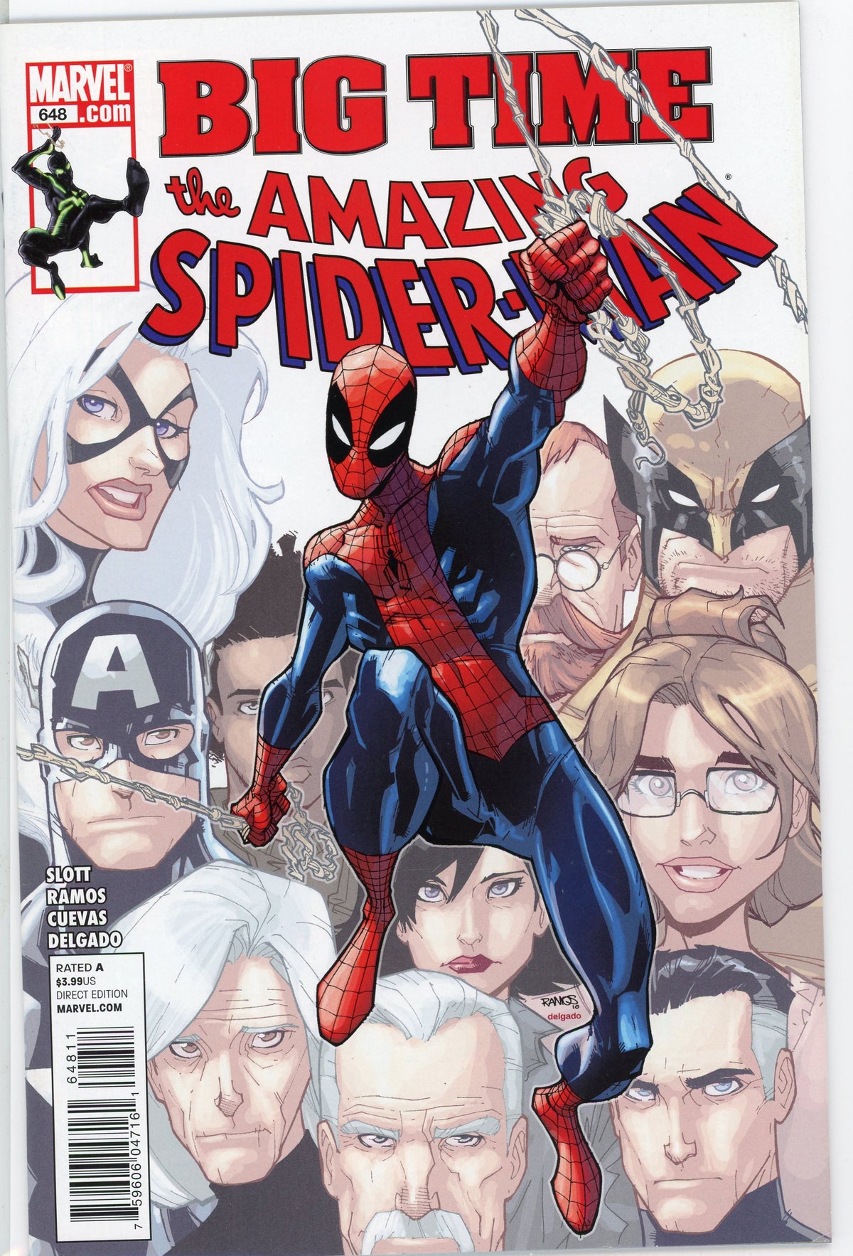 THE AMAZING SPIDERMAN #648 NM CLASSIC COVER KILLER GLOSS