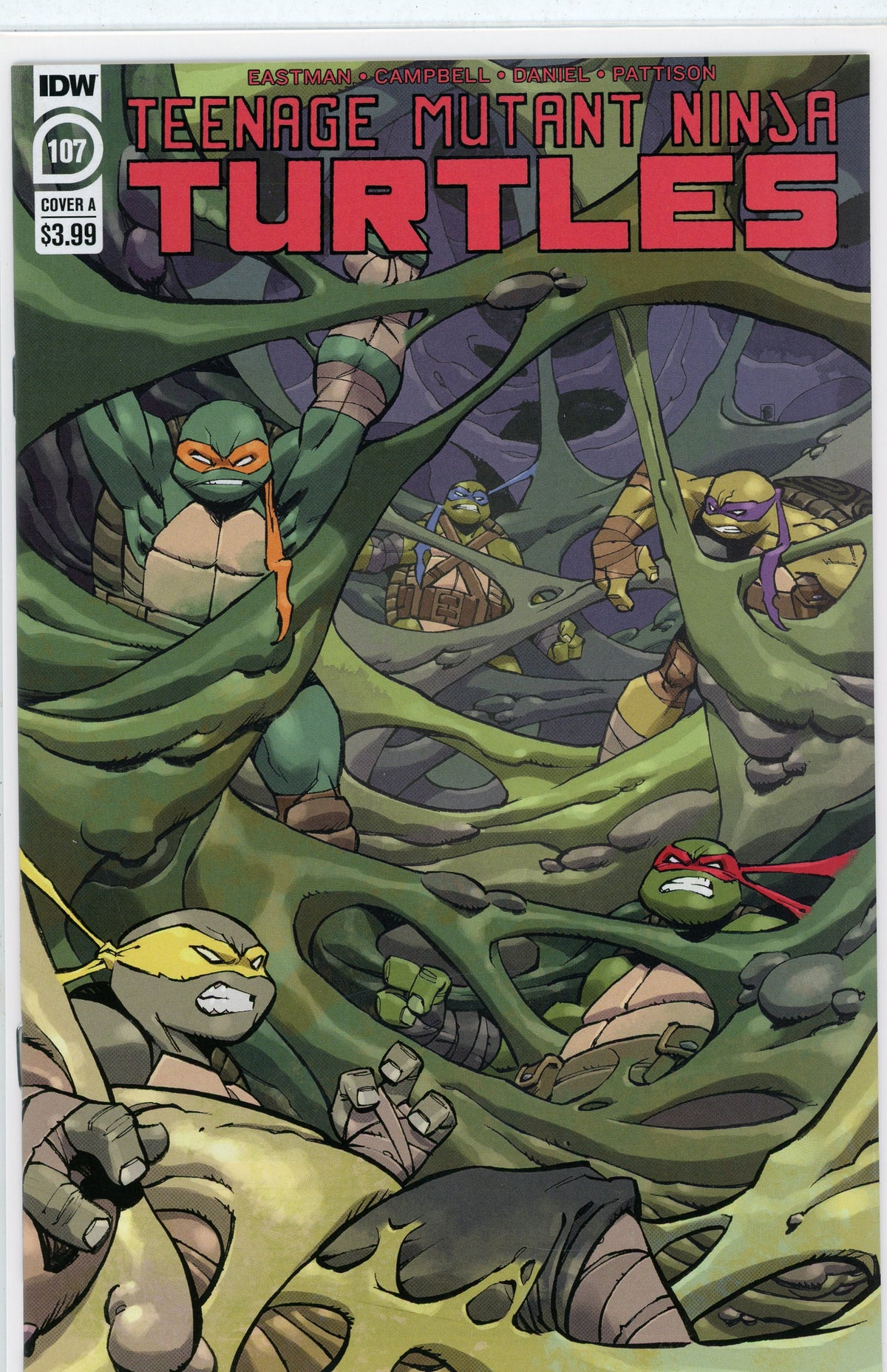 TMNT #107 NM COVER A PHENOMENAL COVER POP CULTURE JUGGERNAUT