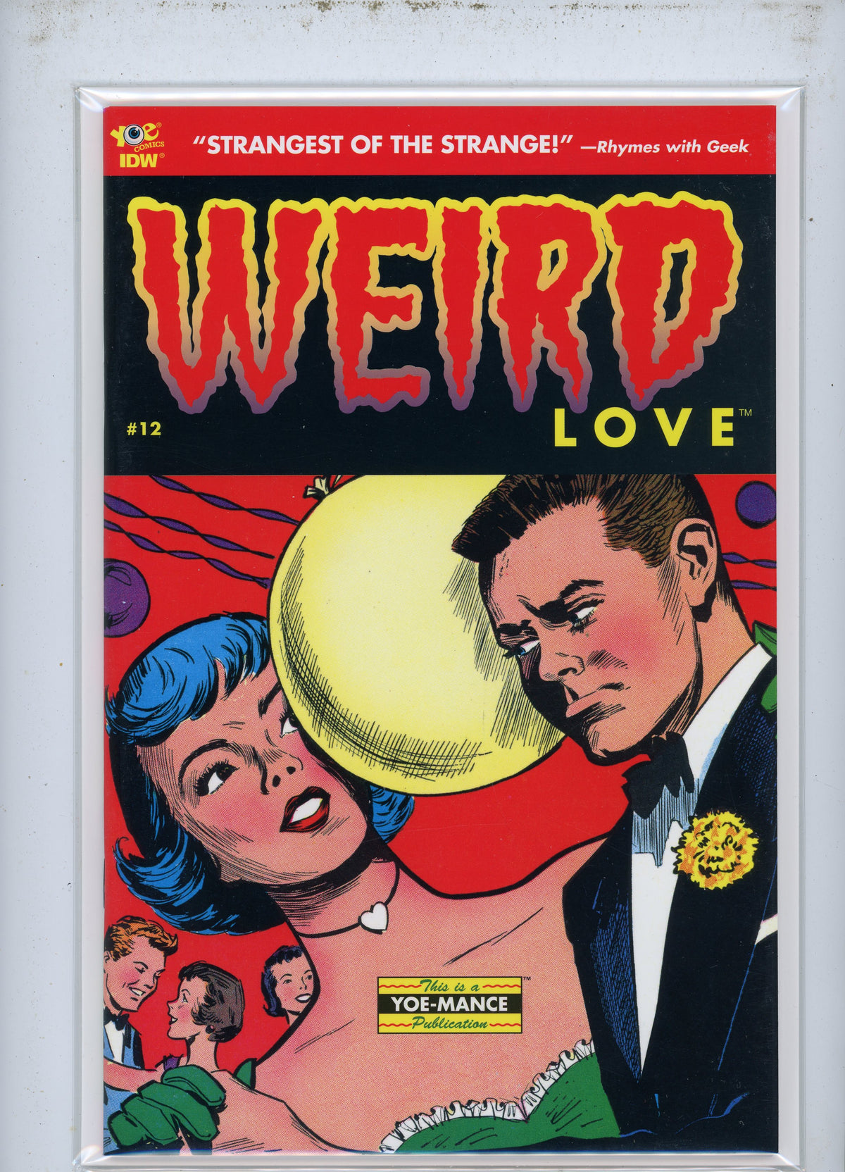 WEIRD LOVE #12 NM FANTASTIC COVER EC STYLE HORROR GEM