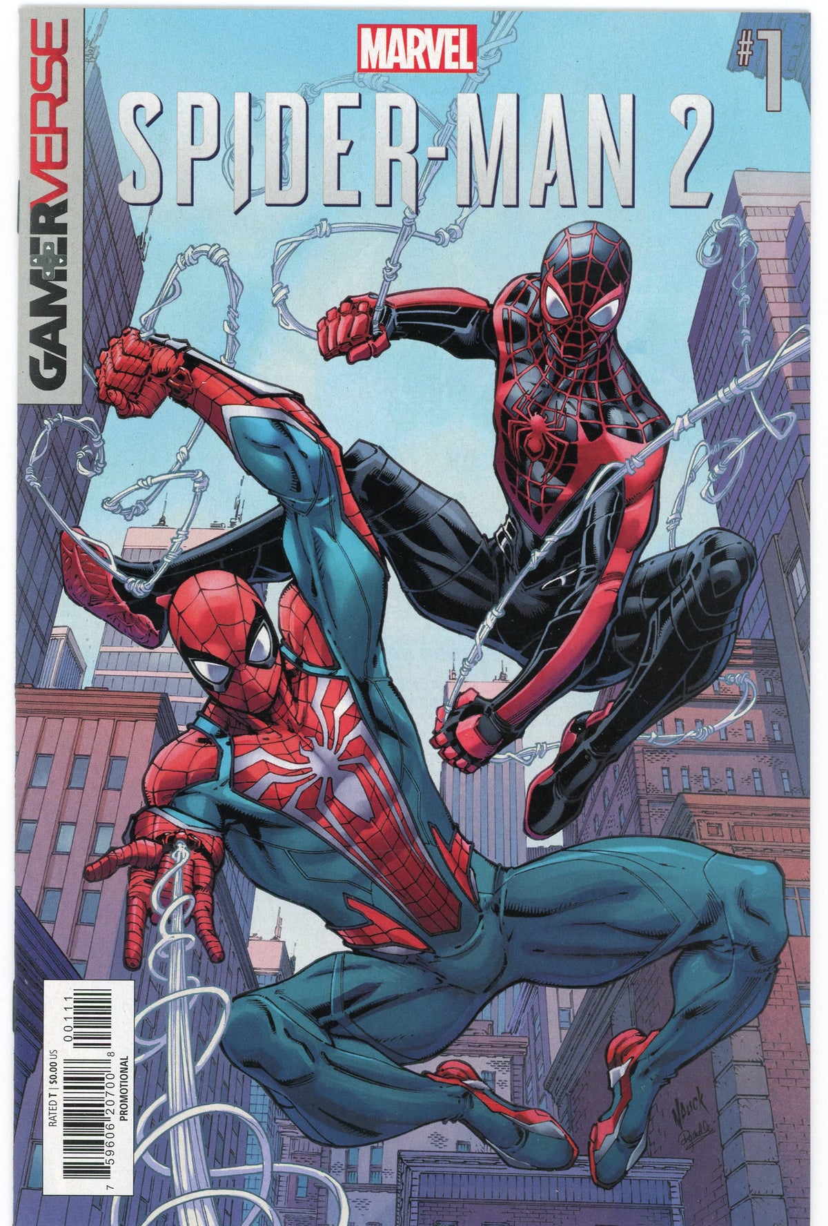 SPIDERMAN 2 #1 NM GAMERVERSE ED. CLASSIC COVER STUPENDOUS GLOSS