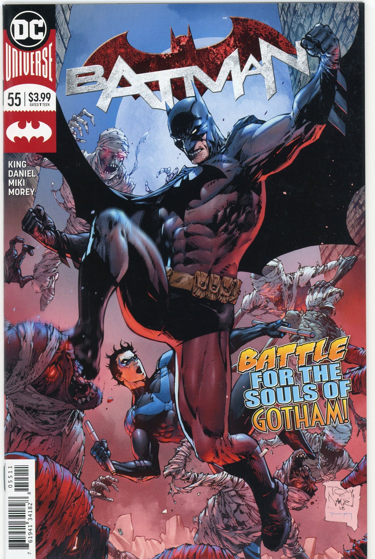 BATMAN #55 DC UNIVERSE NM ACTION PACKED COVER KILLER GLOSSY SHEEN