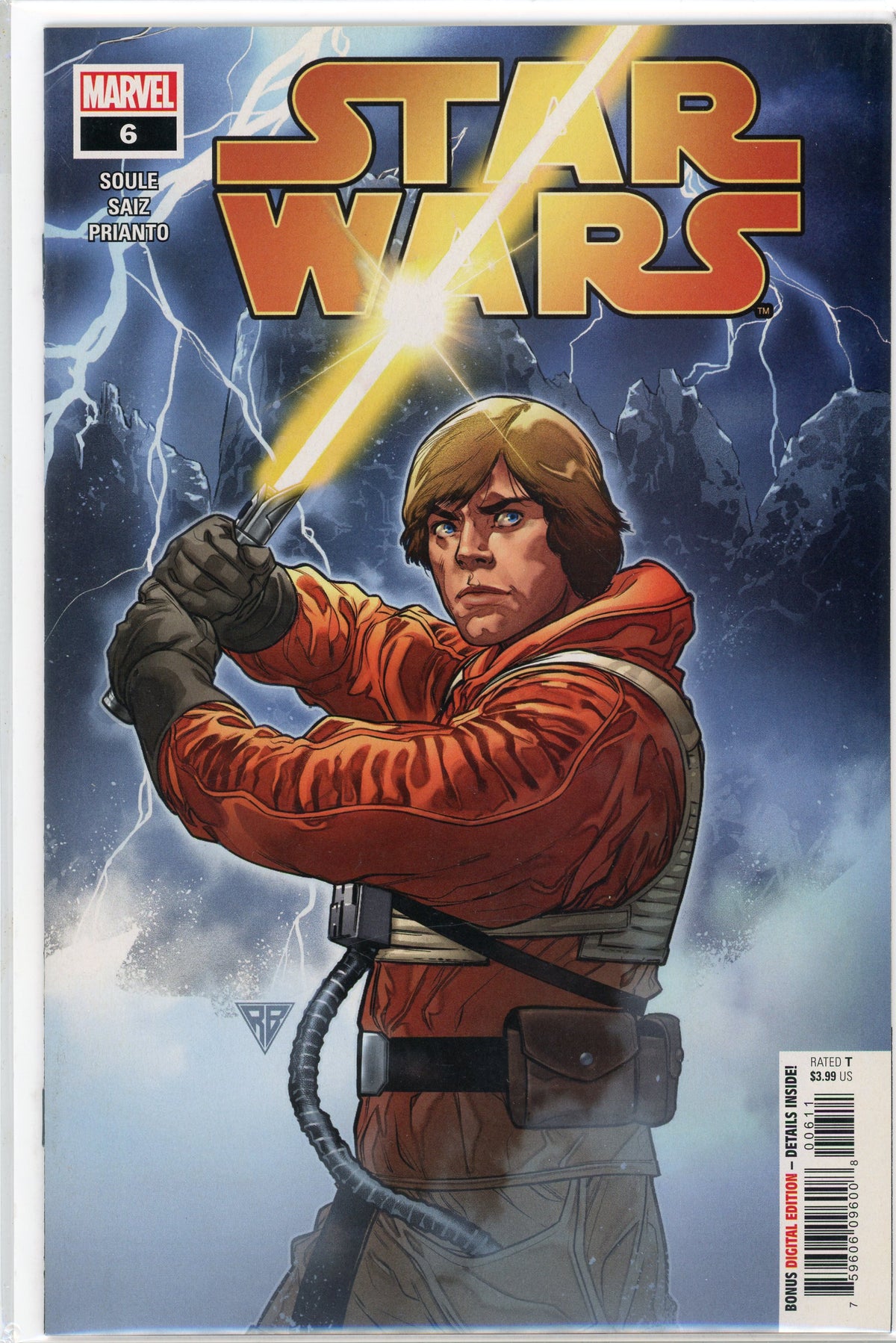STAR WARS #6 NM SOULE WORK SPECTACULAR COVER POP CULTURE GEM