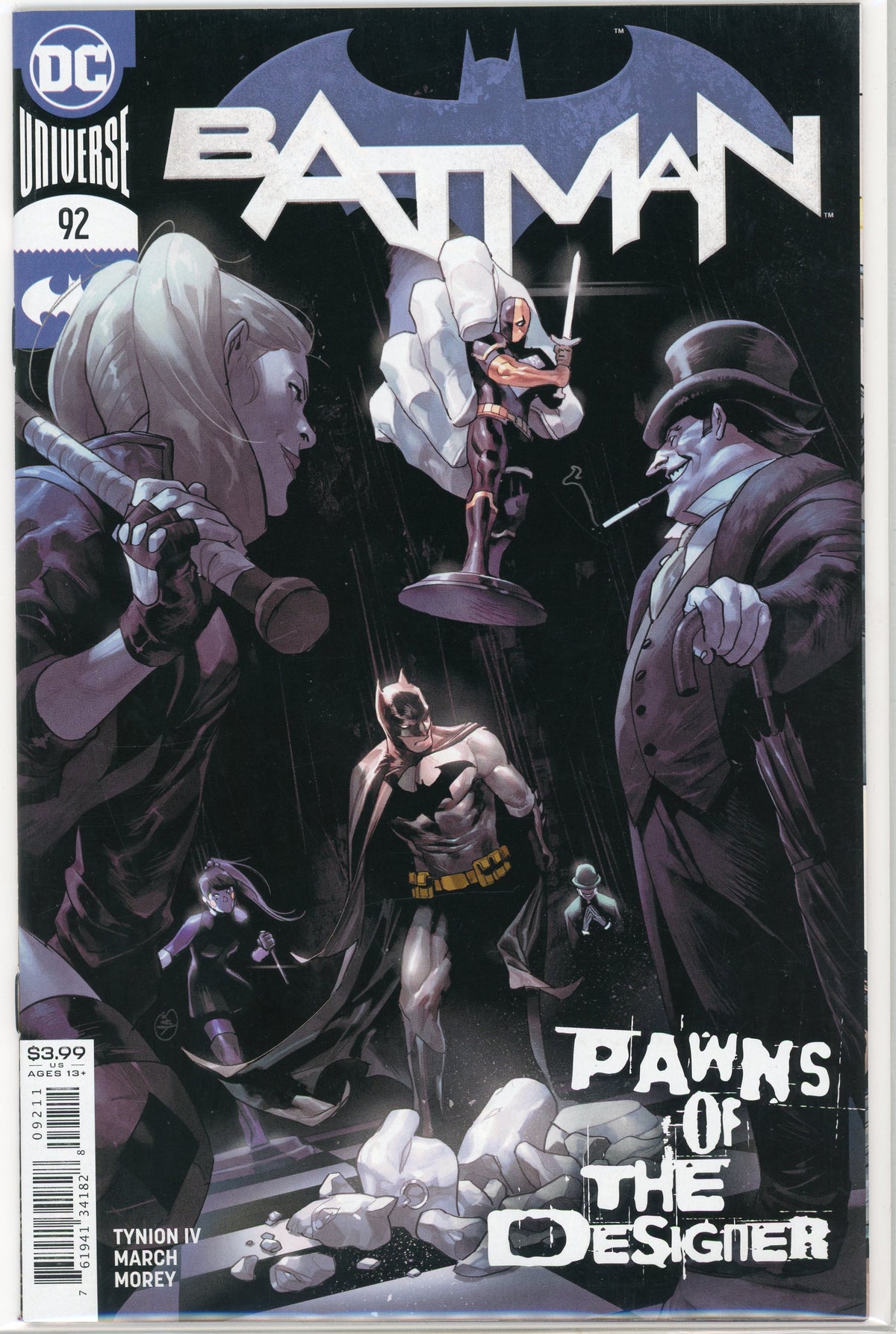 BATMAN #92 NM CLASSIC COVER FANTASTIC GLOSS TYNION WORK
