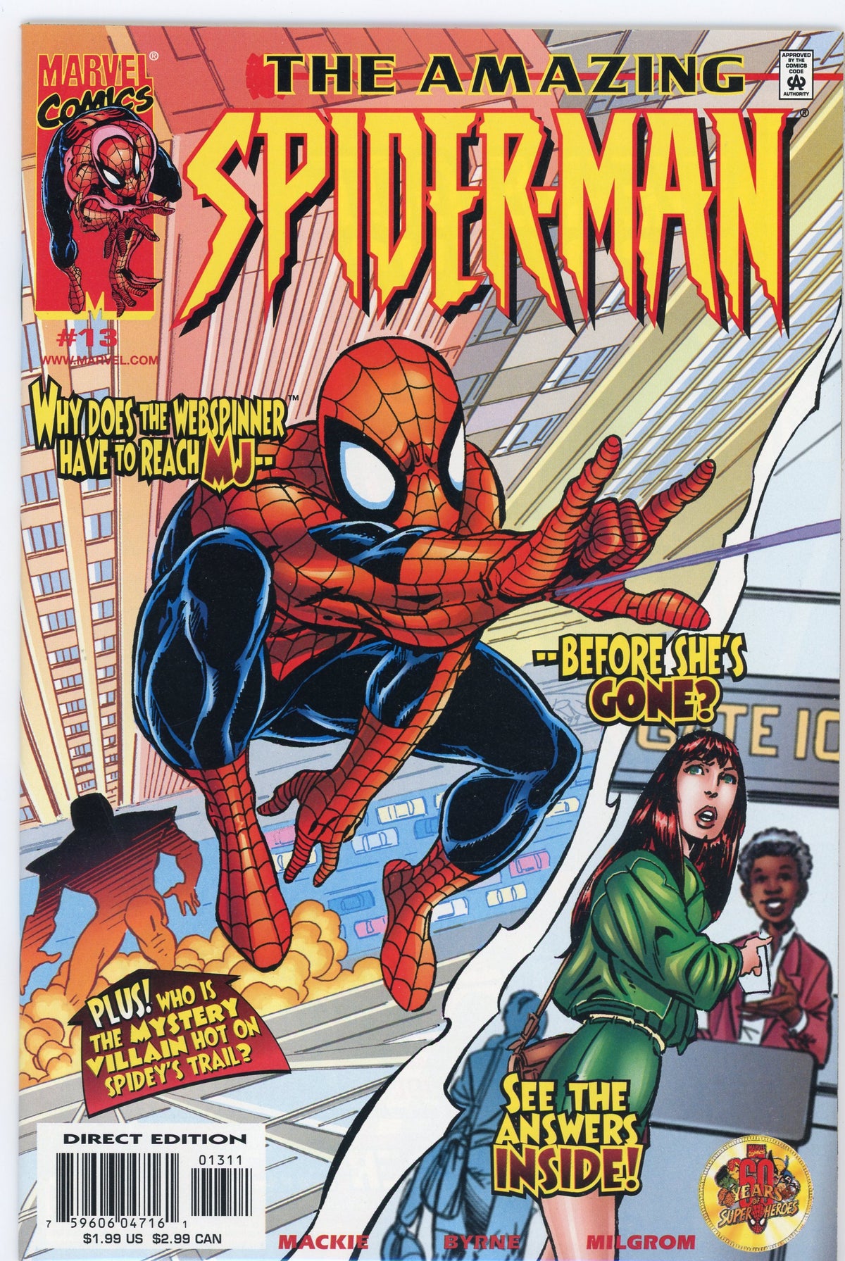 AMAZING SPIDERMAN #13 NM EXTRAORDINARY COVER WONDROUS GLOSS