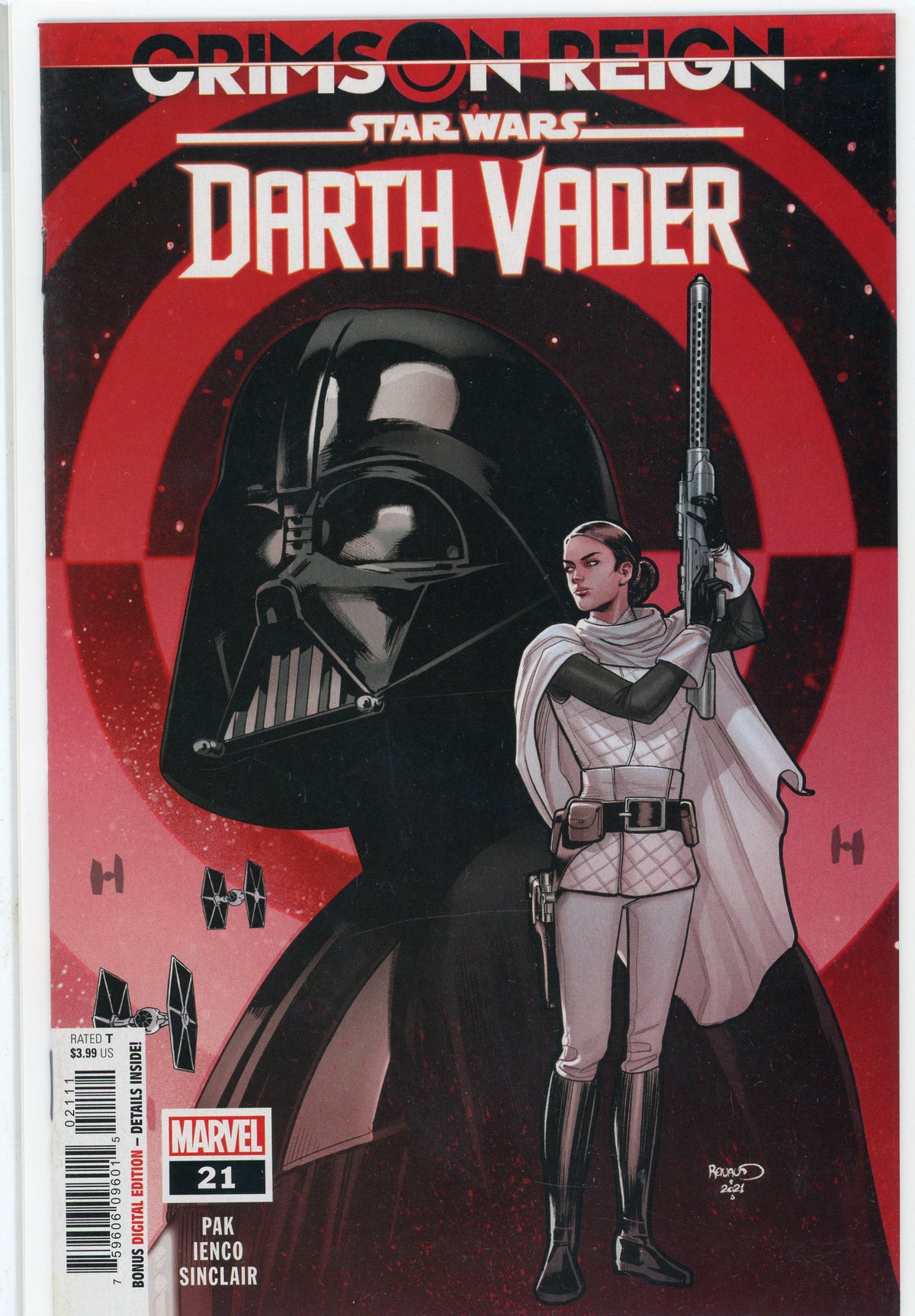 STAR WARS DARTH VADER #21 CRIMSON REIGN NM ASTONISHING COVER GORGEOUS COLOR