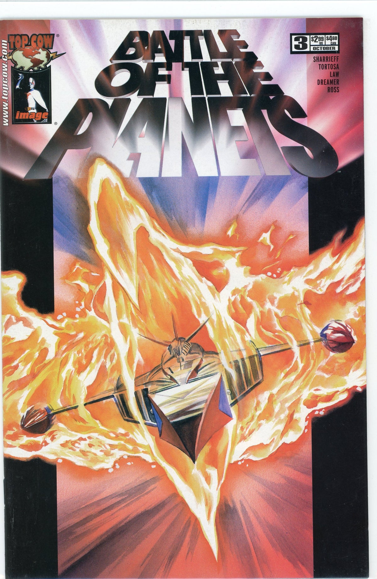 BATTLE OF THE PLANETS #3 NM AWE INSPIRING ALEX ROSS COVER NICE GLOSS