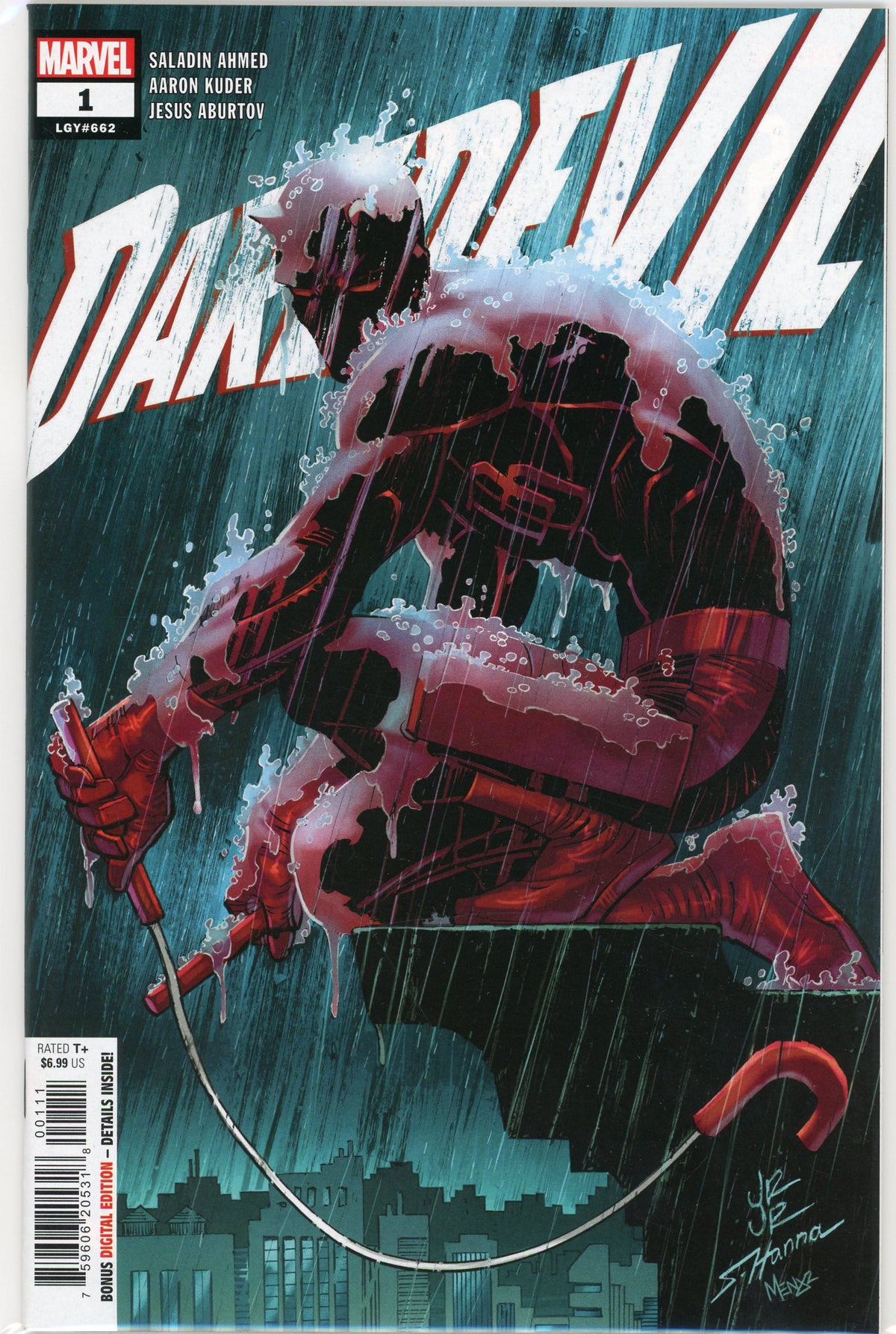 DAREDEVIL #1 NM ICONIC COVER GREAT ROMITA JR. WORK GLISTENING GLOSS