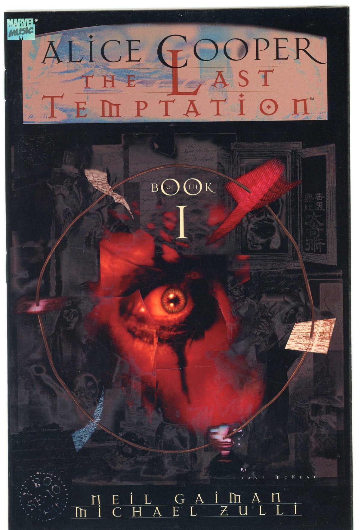 ALICE COOPER THE LAST TEMPATATION #1 FOREBODING COVER GAIMAN WORK POP CULTURE