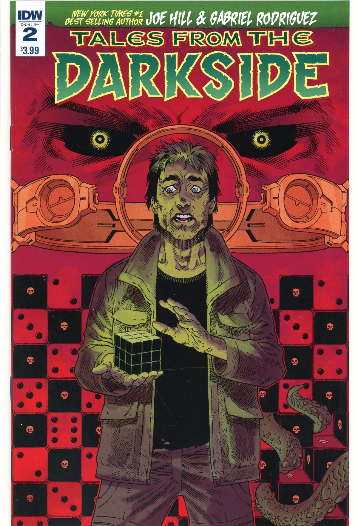 TALES FROM THE DARK SIDE #2 NM TERRIFYING COVER TREMENDOUS GLOSS IDW