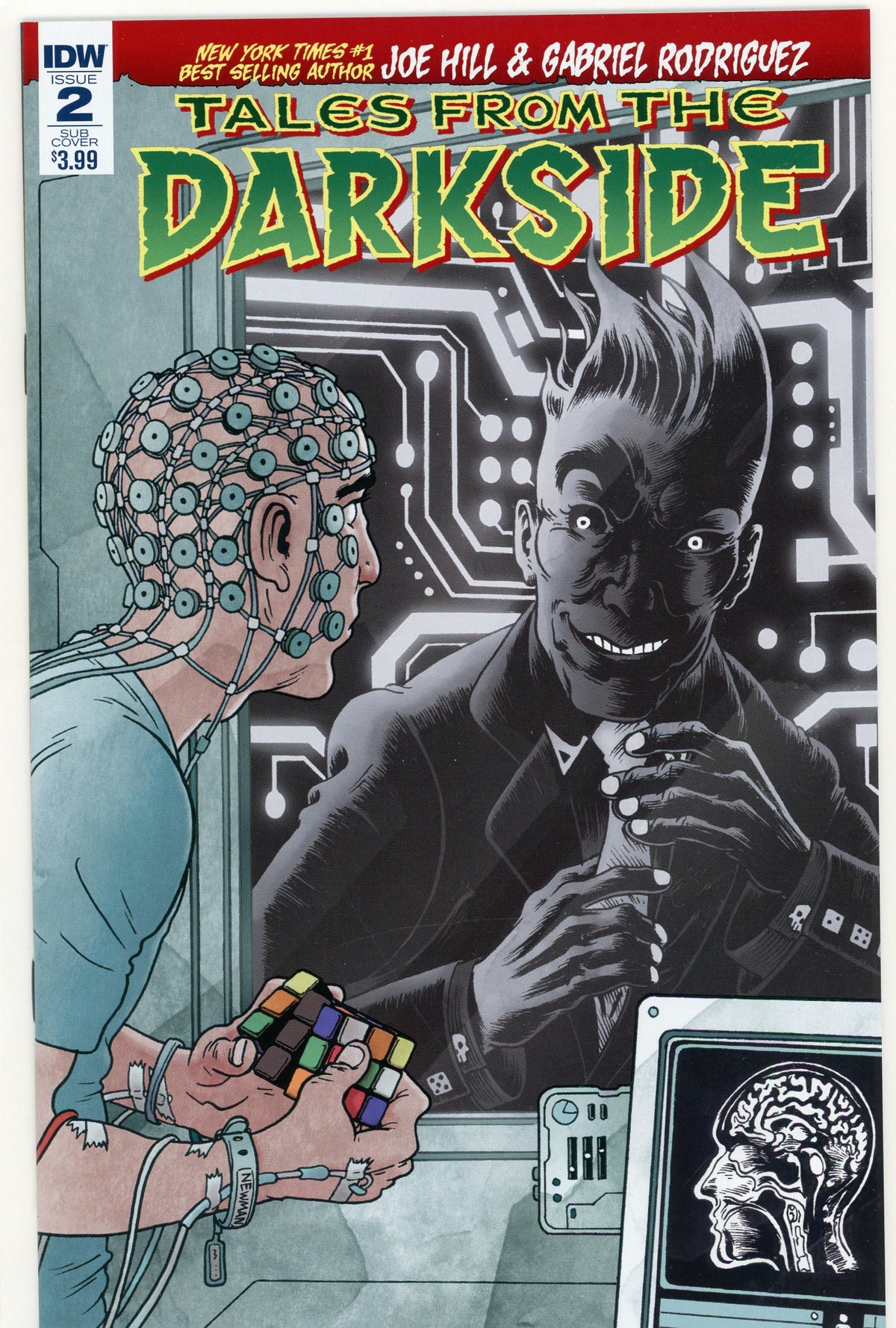 TALES FROM THE DARKSIDE #2 NM SUB COVER TERRIFYING COVER TERRIFIC GLOSS