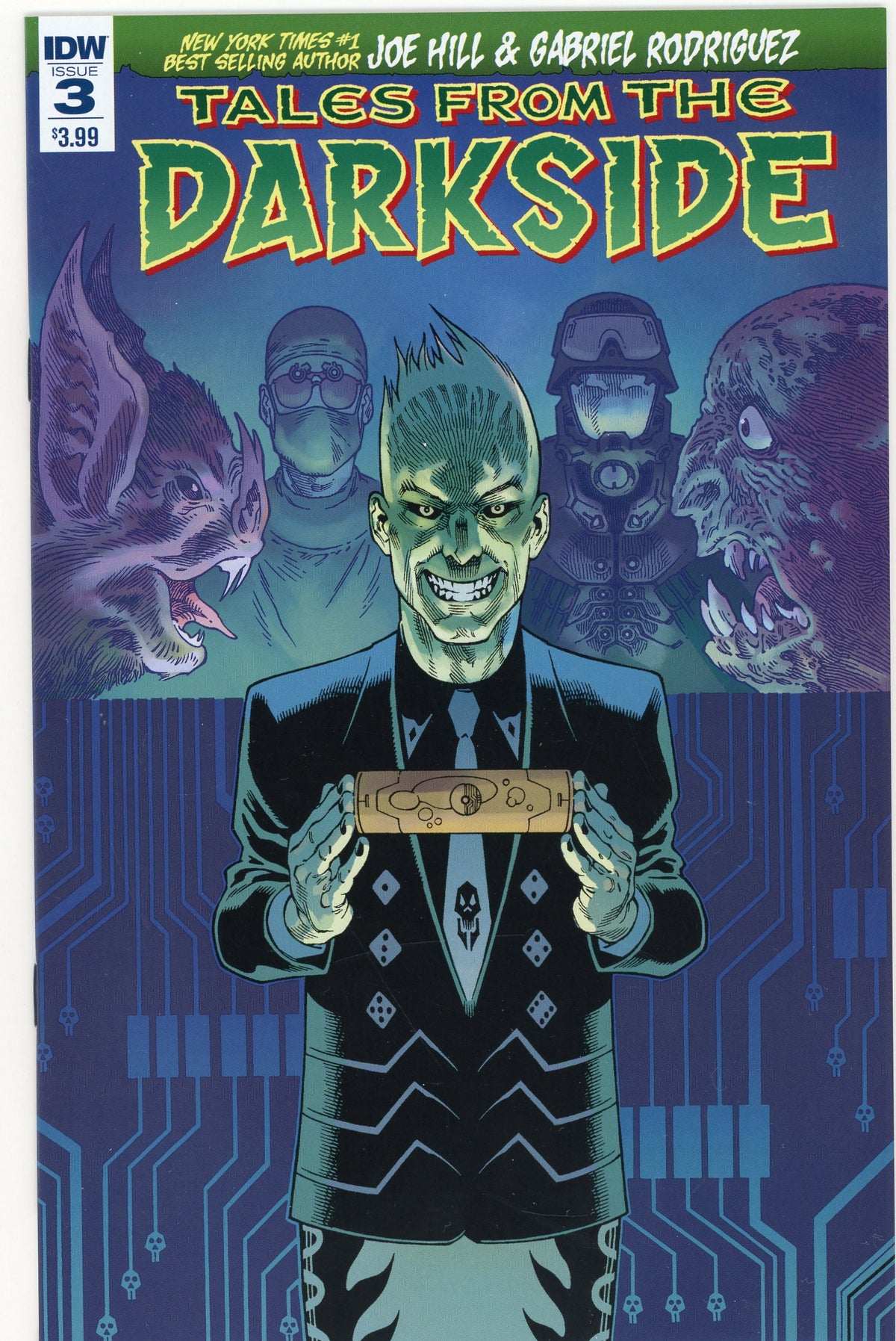 TALES FROM THE DARK SIDE #3 NM BLOOD CHILLING COVER WONDROUS GLOSS