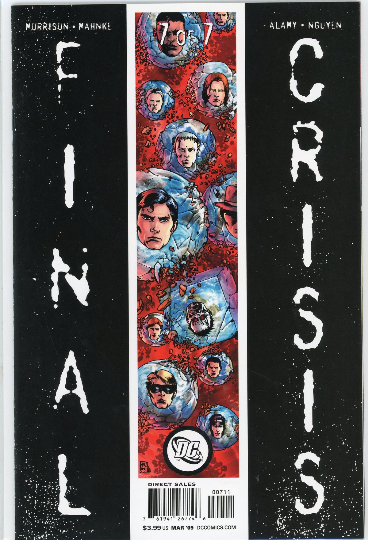 FINAL CRISIS #7 OF 7 NM FABULOUS COVER GLISTENING COLORS