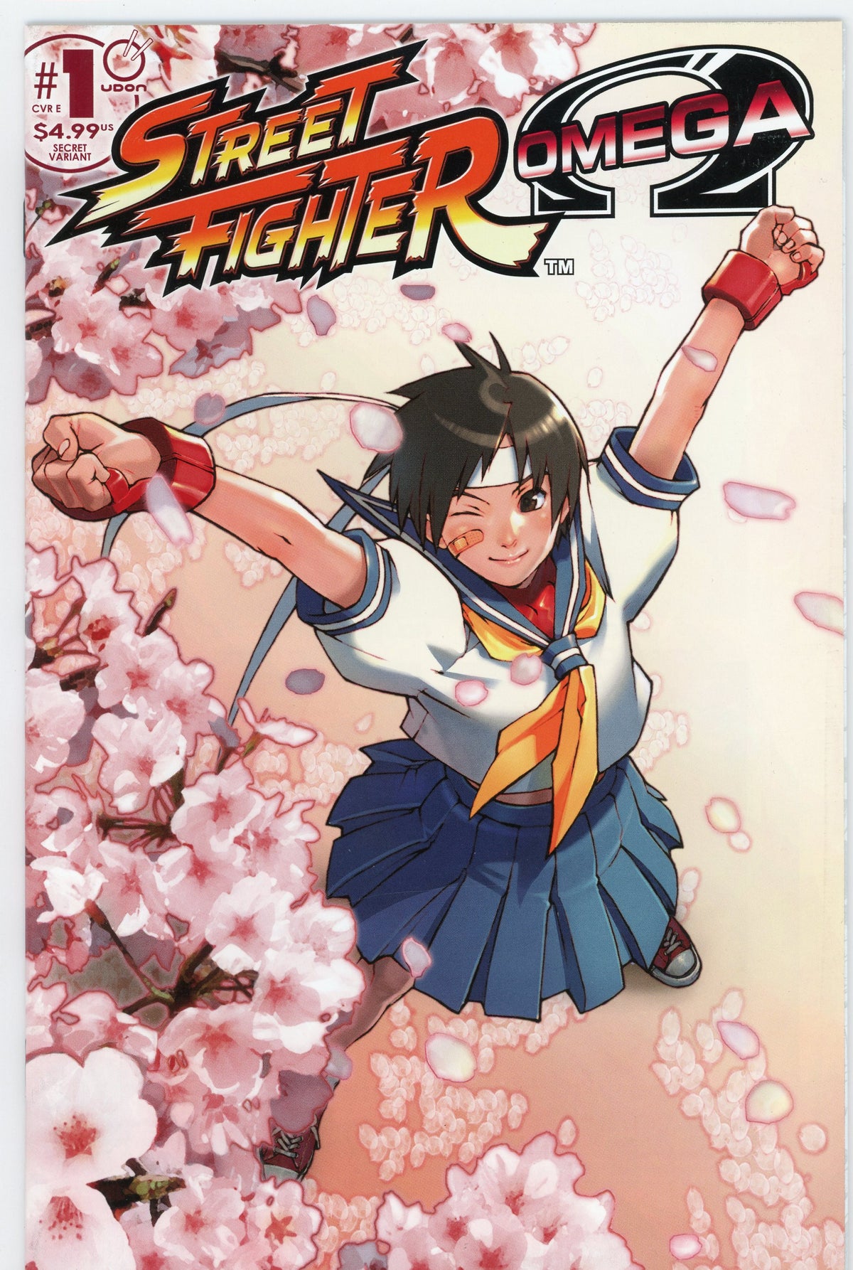 STREET FIGHTER #1 OMEGA NM SECRET VARIANT COVER GLOSSY COVER GEM