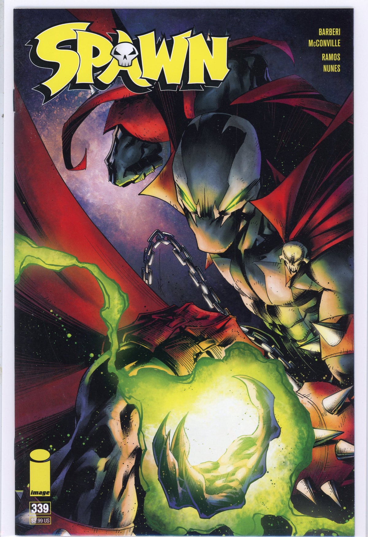 SPAWN #339 NM ASTONISHING COVER IMAGE COMICS FABULOUS COLORS