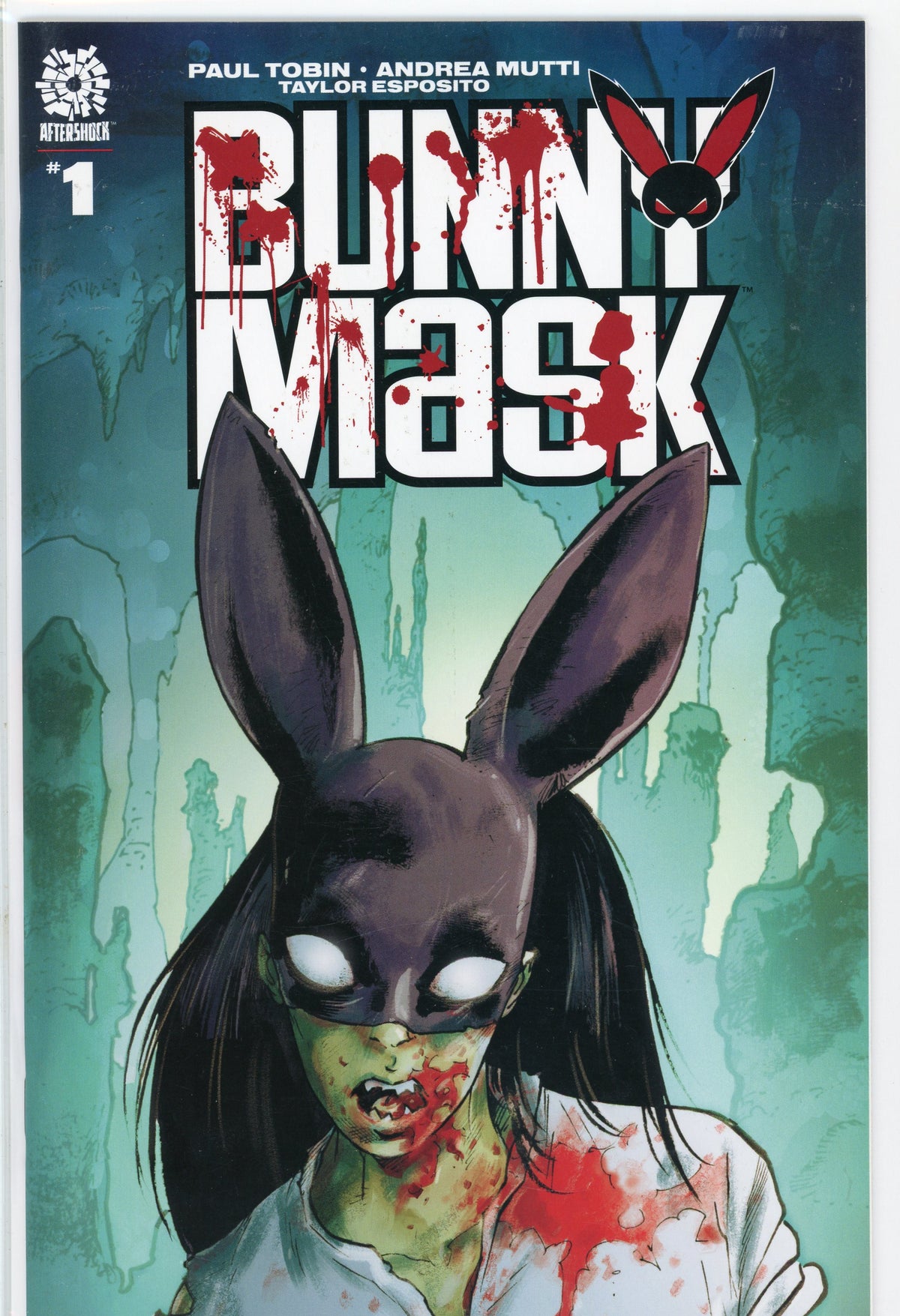 BUNNY MASK #1 NM TERRIFYING COVER EXCEPTIONAL GLOSSLY SHEEN
