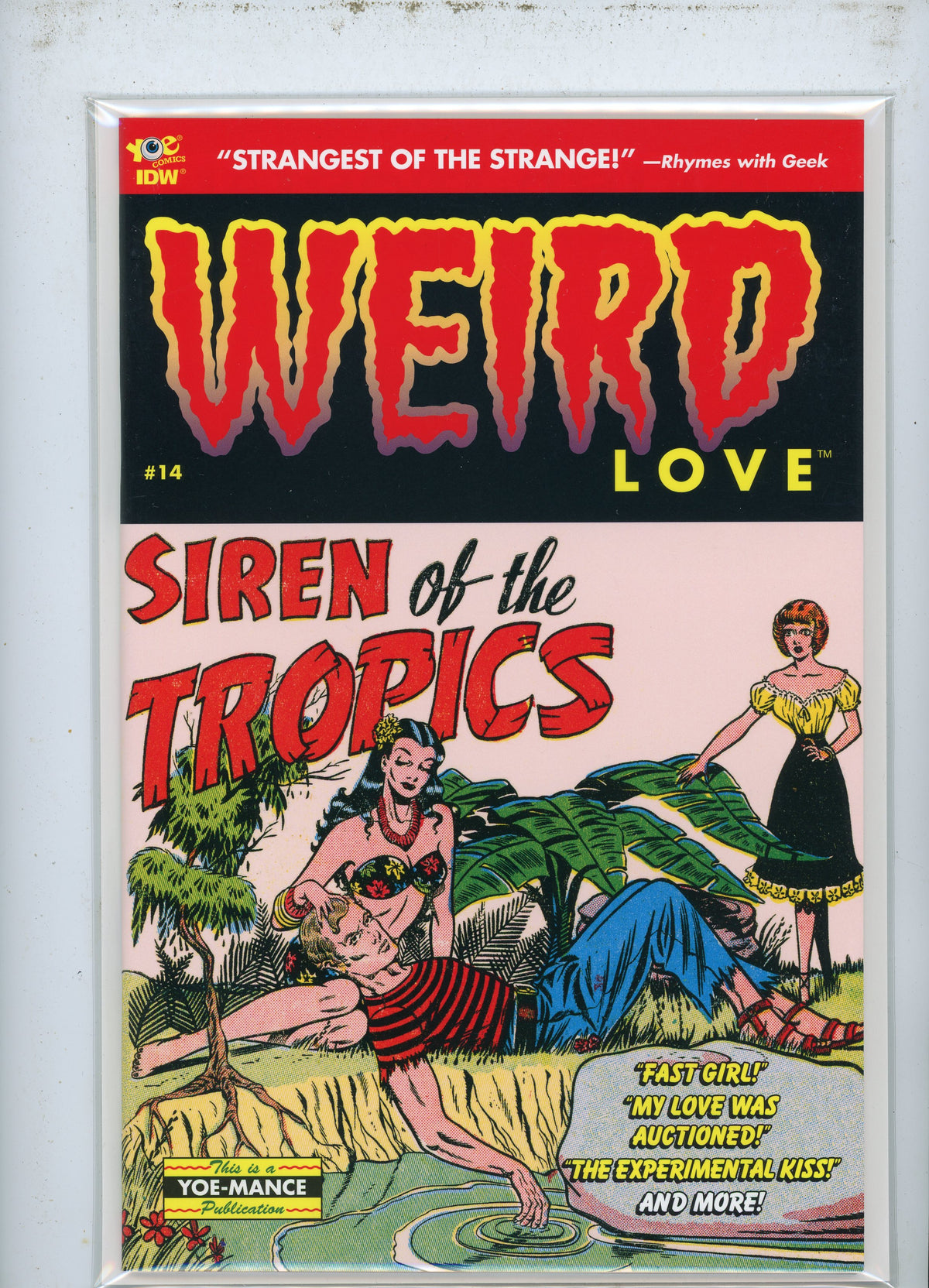 WEIRD LOVE #14 NM IDYLLIC COVER WONDROUS GLOSSY SHEEN IDW COMICS