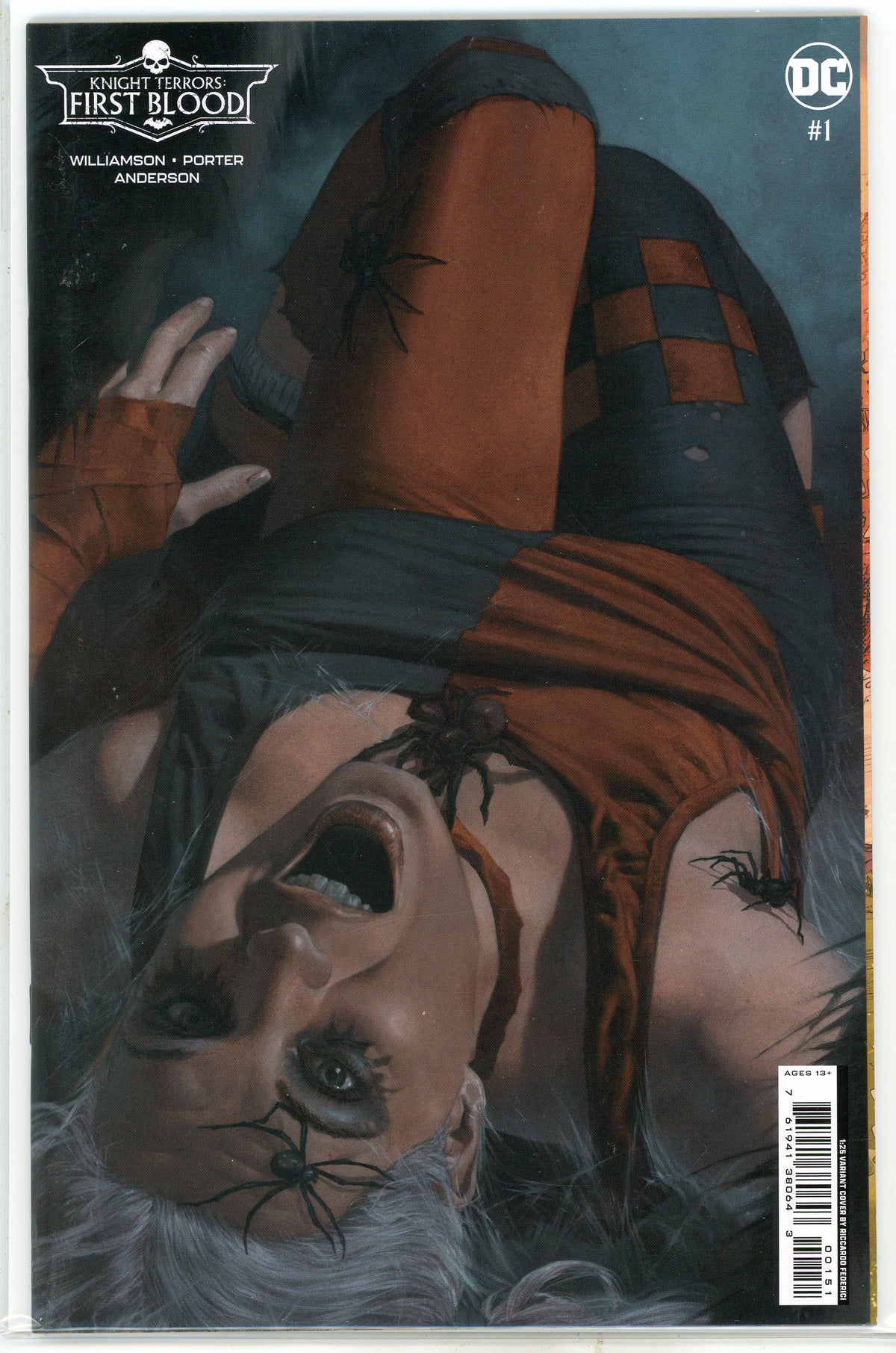 KNIGHT TERRORS FIRST BLOOD #1 NM TERRIFYING COVER STUNNING GLOSSY SHEEN