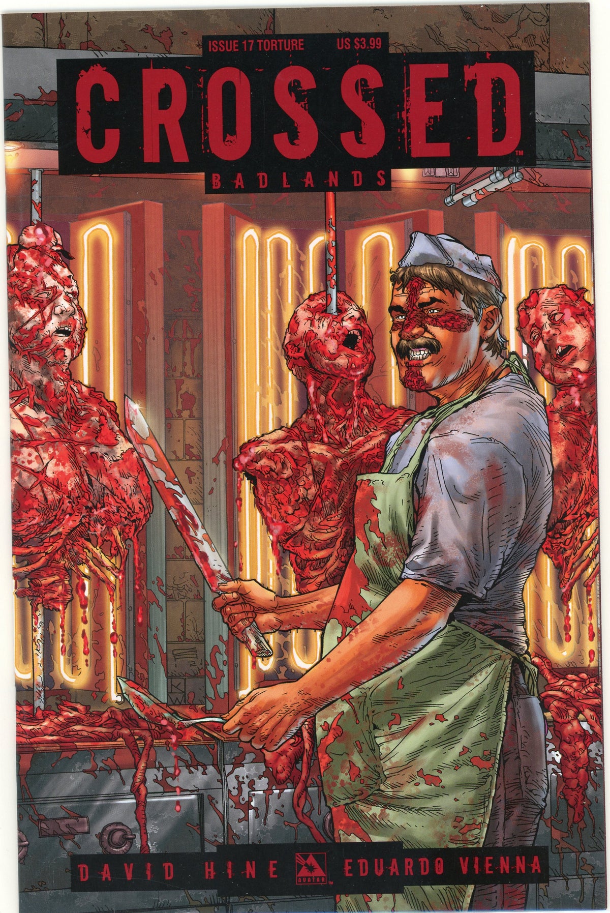 CROSSED BADLANDS #17 NM GRAPHIC HORROR COVER BRILLIANT SHEEN