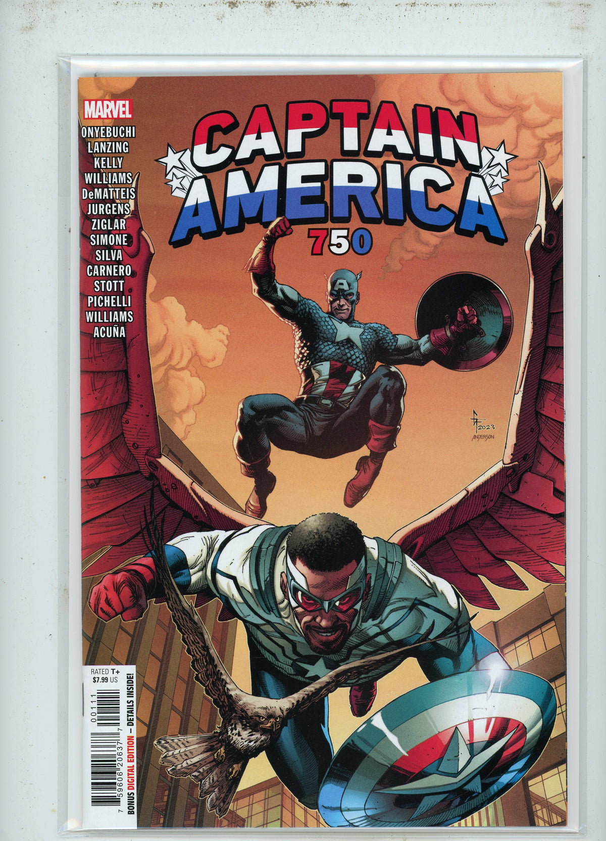 CAPTAIN AMERICA #750 NM ACTION PACKED COVER BEAUTIFUL SHEEN