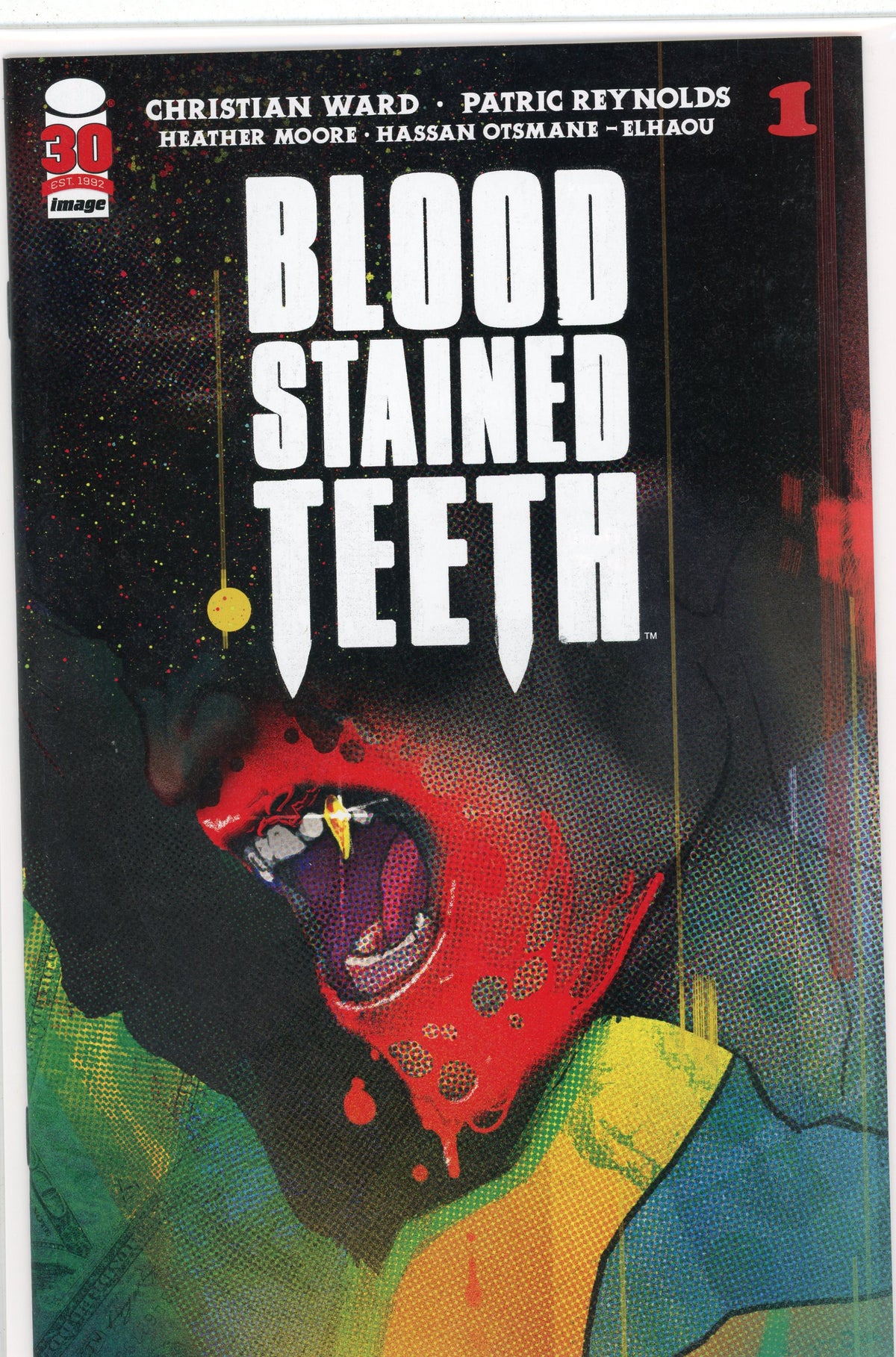 BLOOD STAINED TEETH #1 NM GLOSSY COVER IMAGE COMICS NICE SHEEN