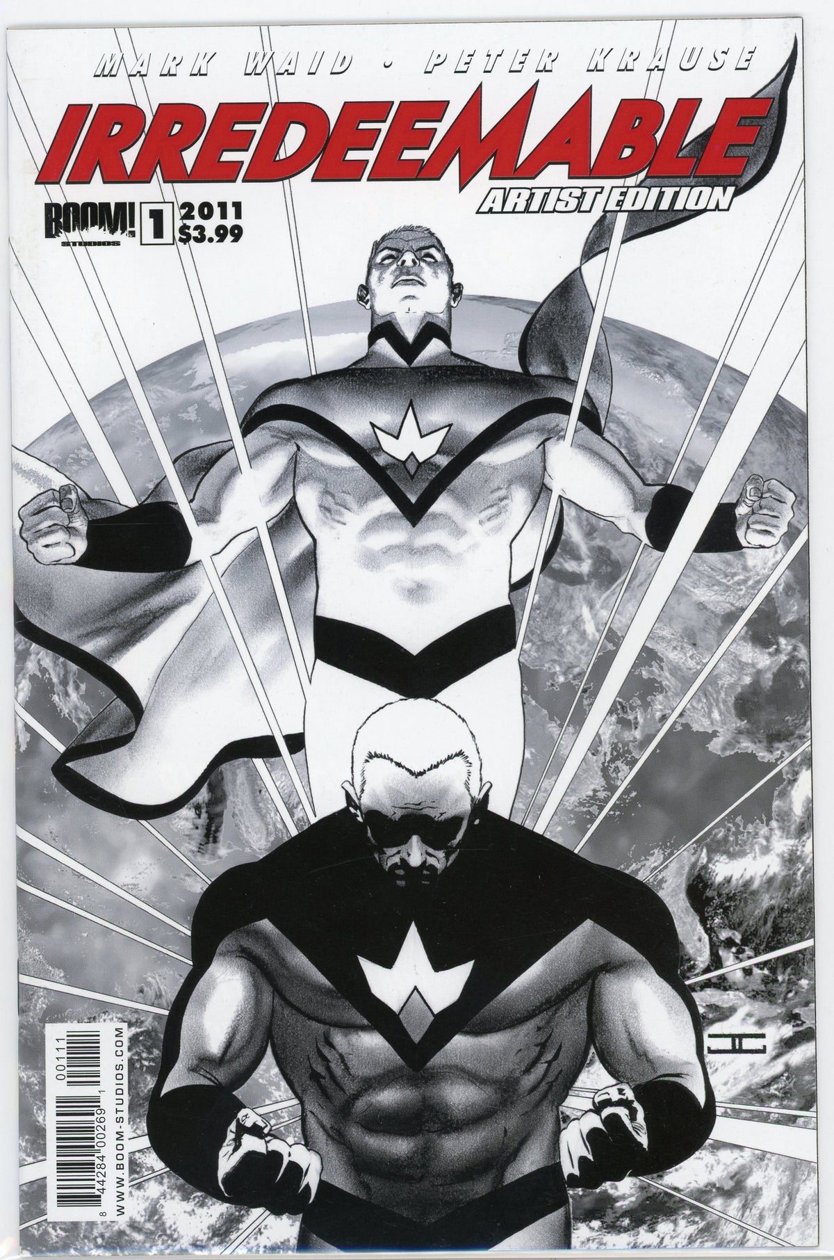 IRREDEEMABLE #1 ARTIST EDITION NM WAID WORK MIND BLOWING COVER GEM