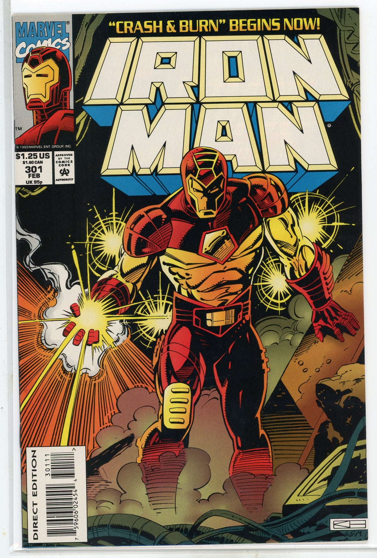 IRON MAN #301 NM