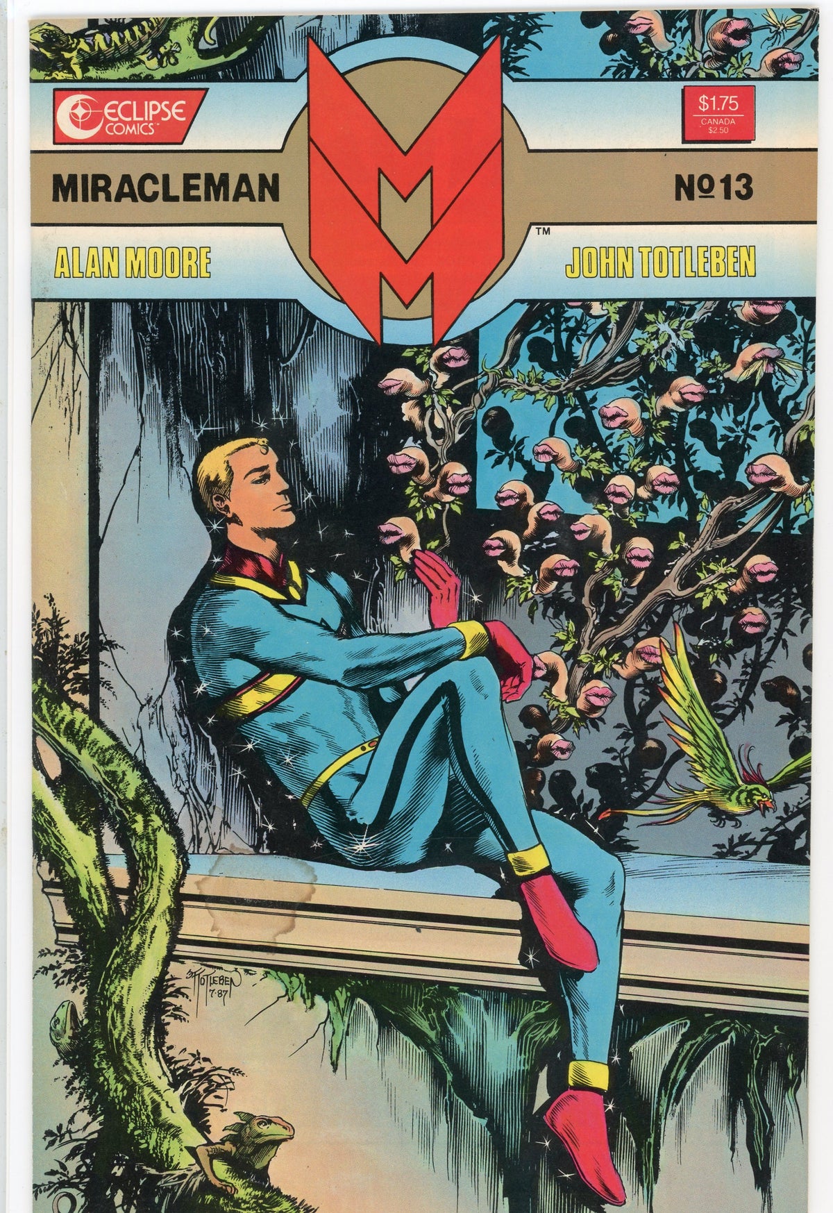 MIRACLEMAN #13 NM MOORE TOTLEBEN WORK PEACEFUL COVER NICE GLOSS