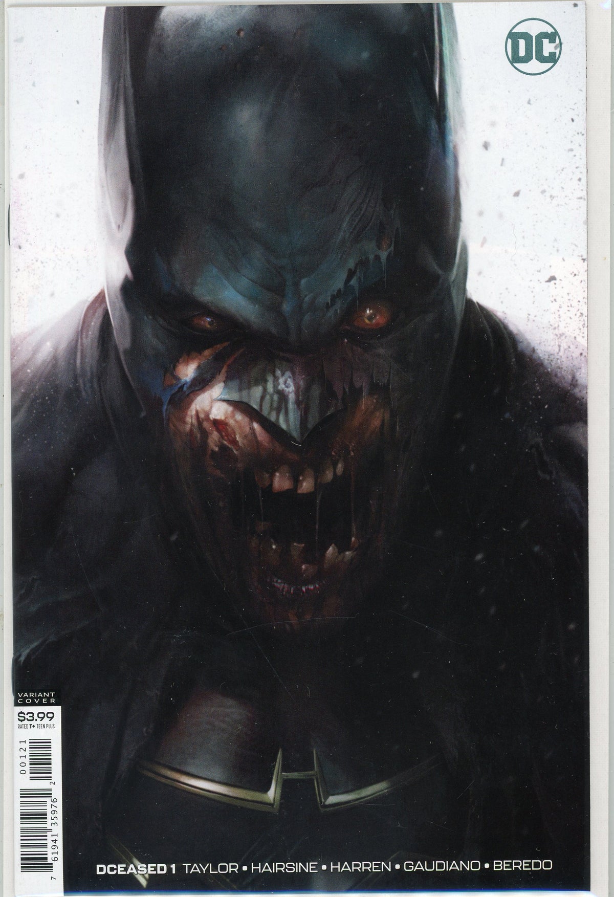 DCEASED #1 NM ZOMBIE BATMAN INCREDIBLE SHEEN FEARSOME COVER