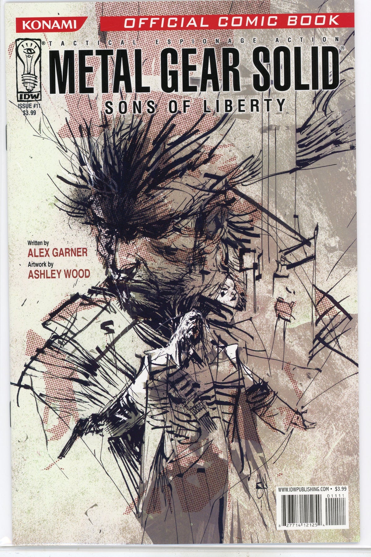 METAL GEAR SOLID #11 SONS OF LIBERTY HOT COMMODITY NM STUNNING GLOSS
