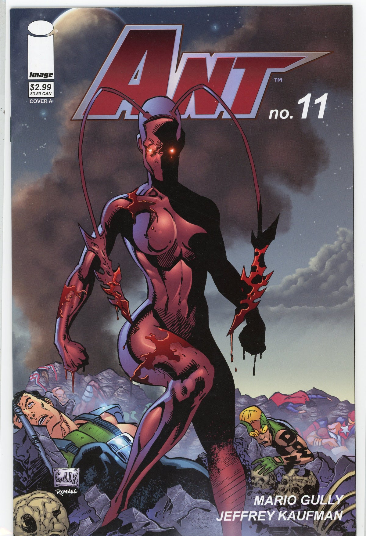 ANT #11 COVER A VARIANT NM INCREDIBLE COVER BRILLIANT SHEEN