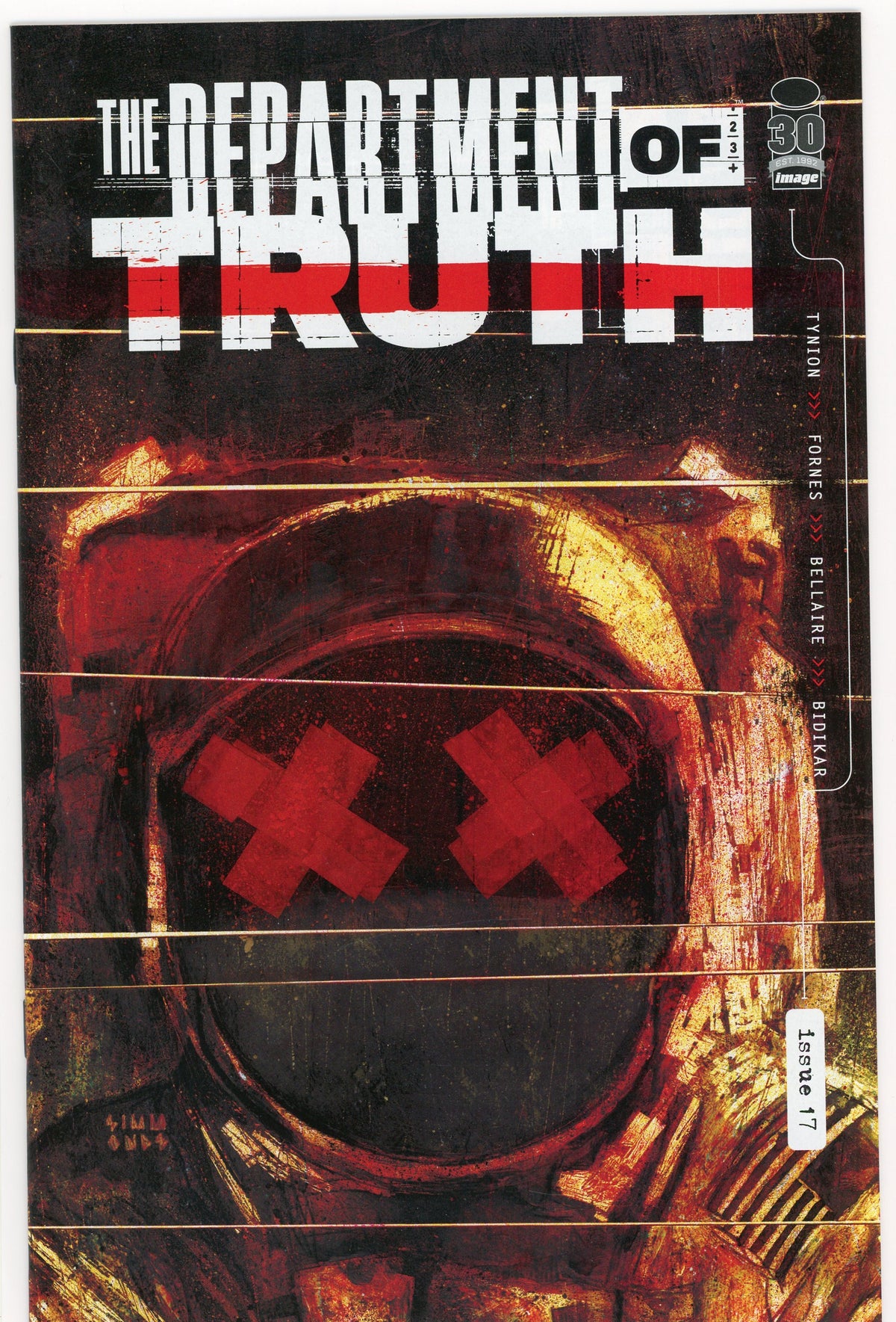 DEPARTMENT OF TRUTH #17 NM POLITICAL THRILLER MIND NUMBING COVER GEM