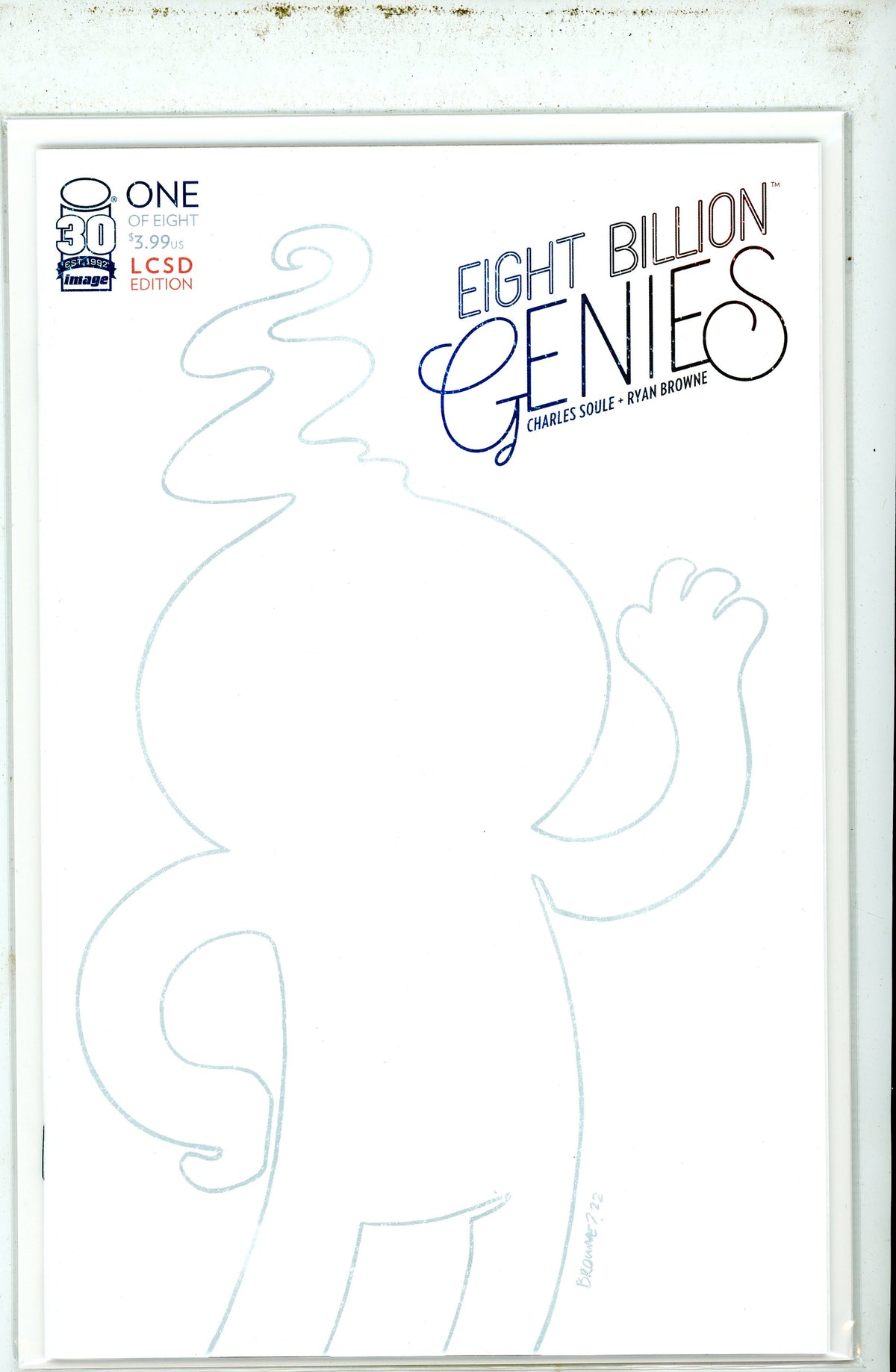 EIGHT BILLION GENIES #1 OF 8 NM LCSD EDITION STUNNING COVER GREAT SHEEN