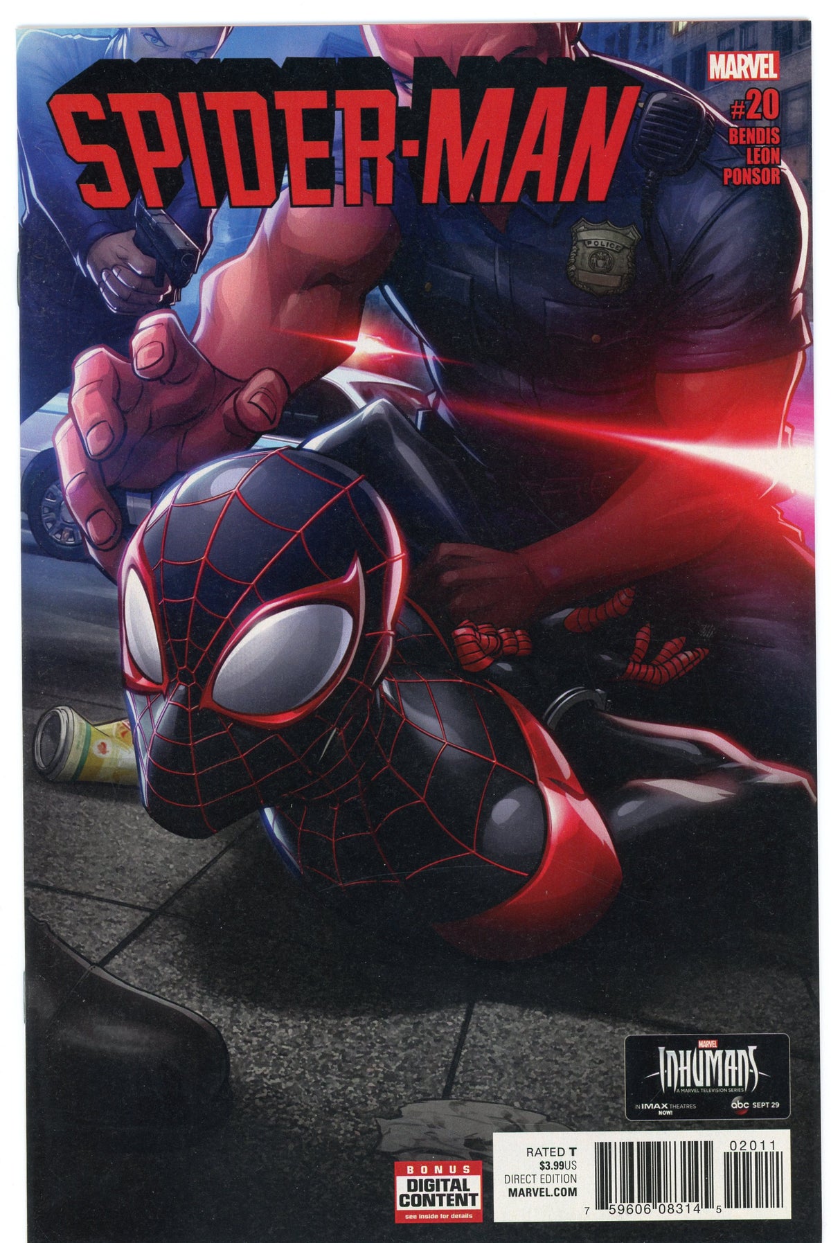 SPIDERMAN #20 NM BENDIS WORK EYE CATCHING COVER TERRIFIC GLOSS