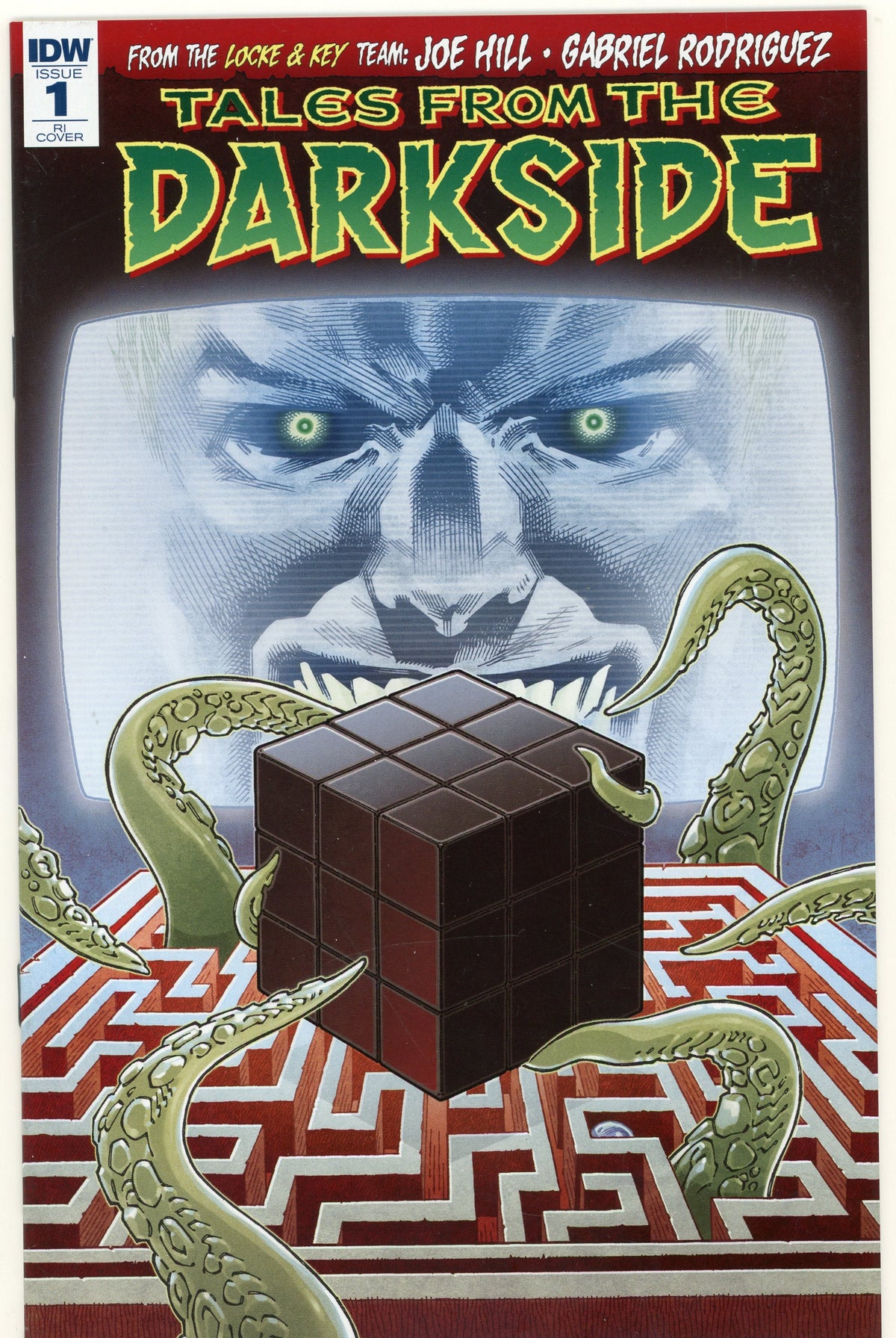 TALES FROM THE DARK SIDE #1 NM RI COVER TERRIFYING COVER BRILLIANT SHINE