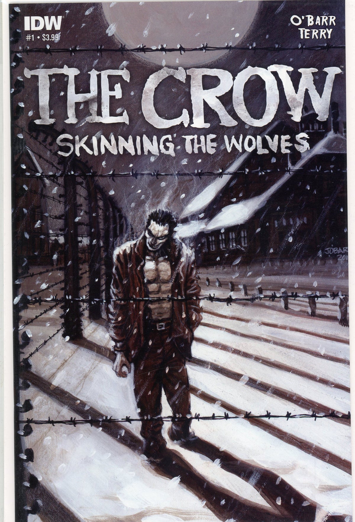 THE CROW #1 SKINNING THE WOLVES NM BLEAK COVER GLOSSY SHEEN