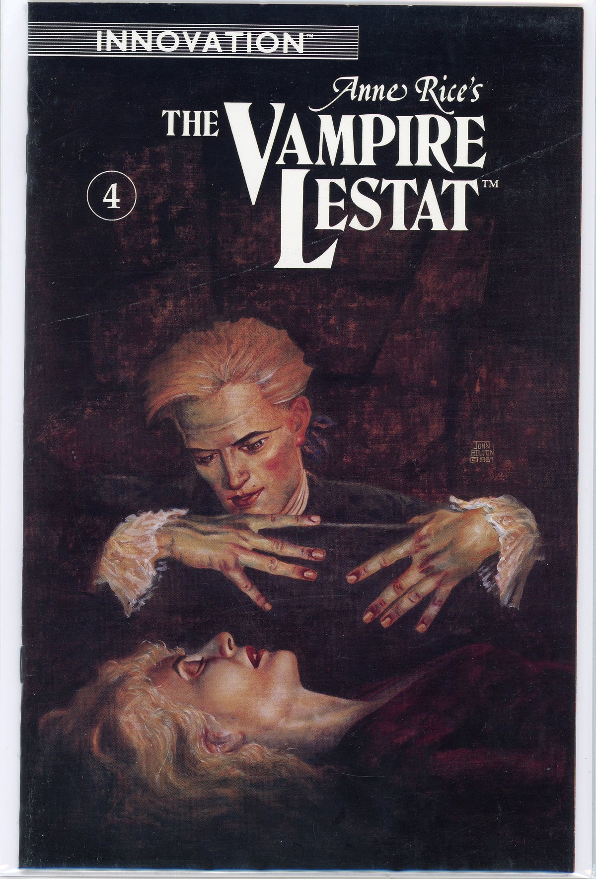 THE VAMPIRE LESTAT #4 NM ANNE RICE MEMORABLE COVER KILLER GLOSSY SHEEN