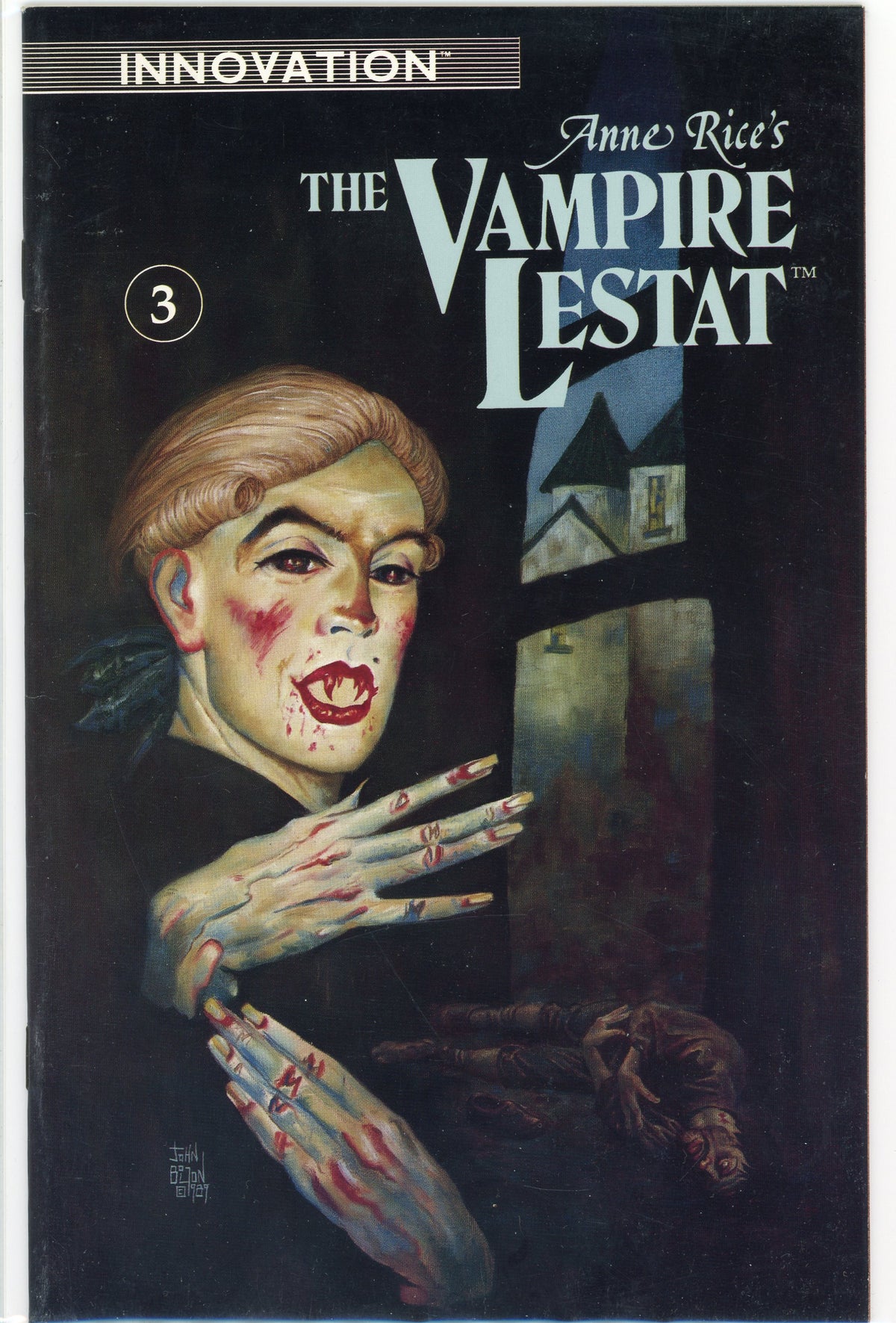 THE VAMPIRE LESTAT #3 NM ANNE RICE INCREDIBLE COVER KILLER SHEEN