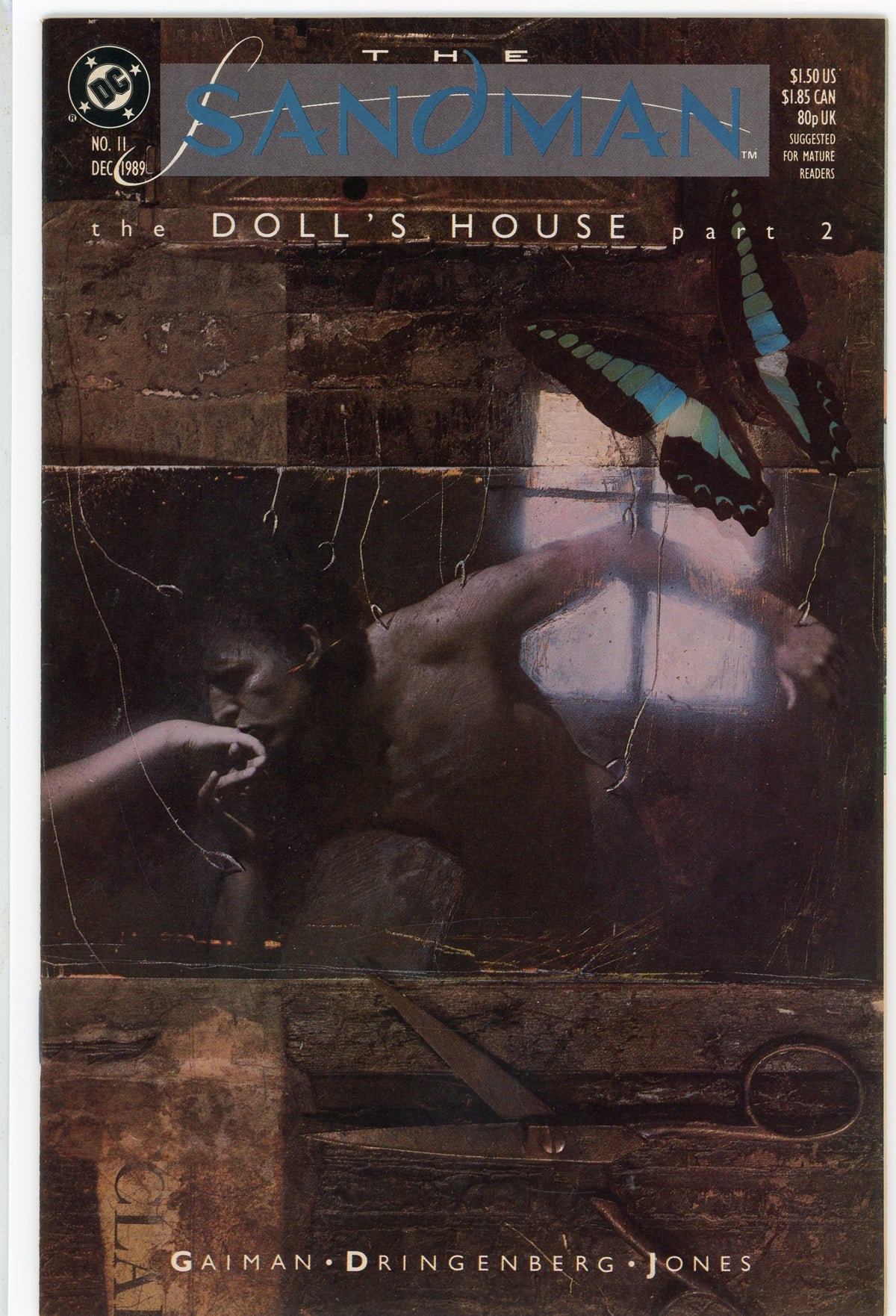 THE SANDMAN #11 NM THE DOLL HOUSE PART 2 AWESOME MCKEAN COVER GAIMAN WORK