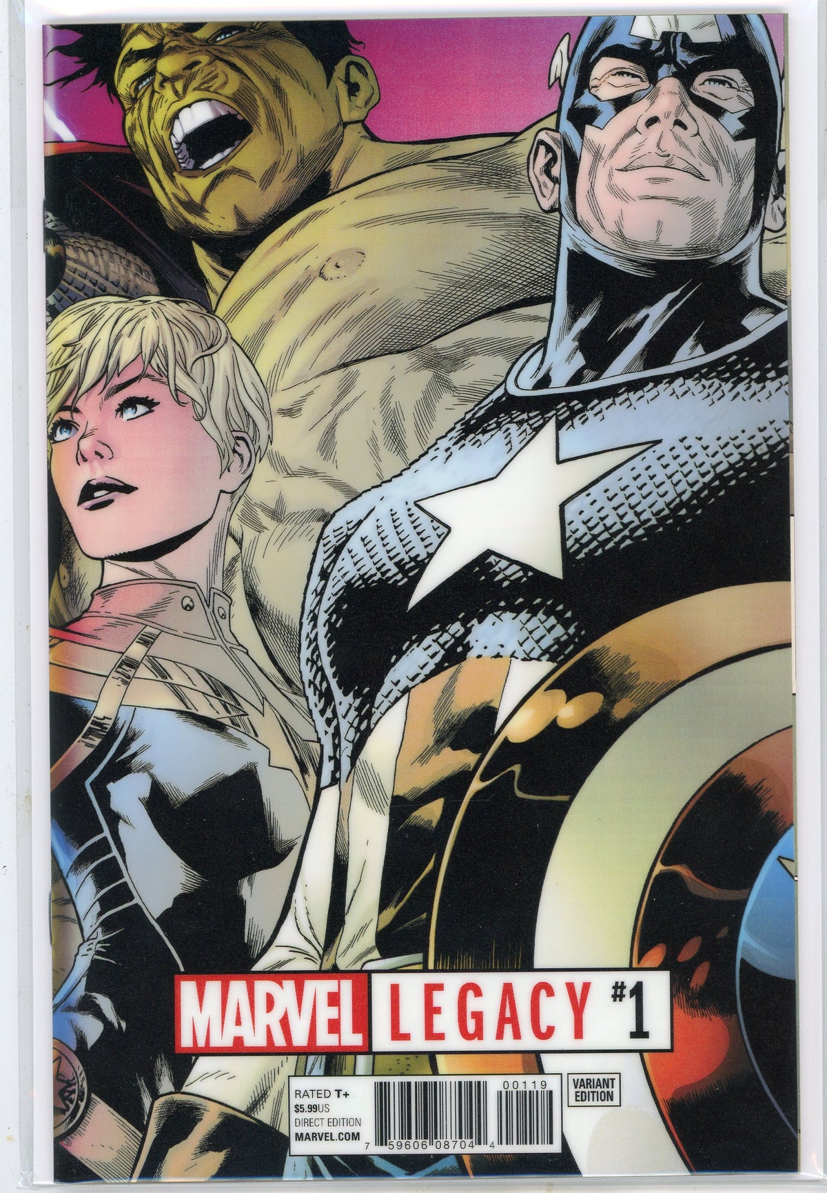 MARVEL LEGACY #1 NM REFLECTIVE COVER BRILLIANT GLOSS