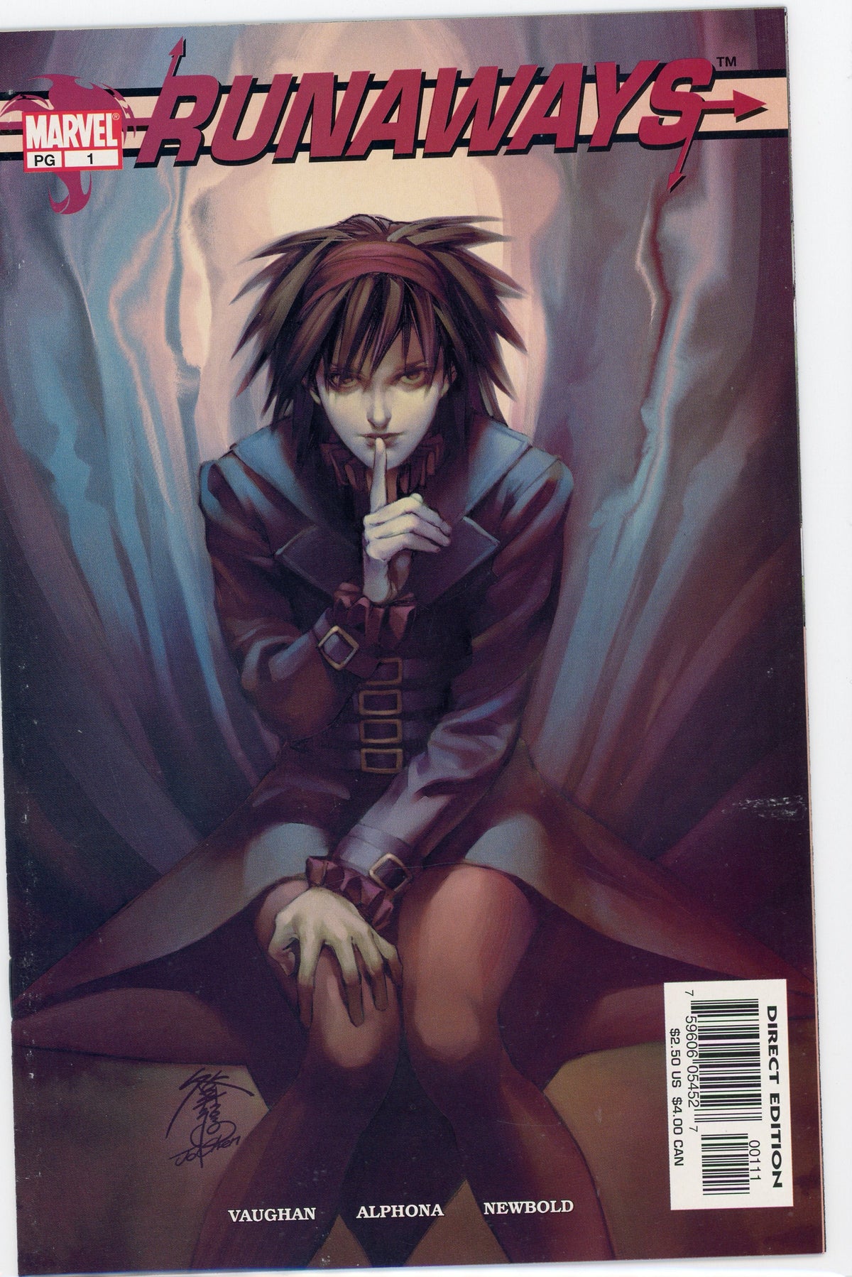 RUNAWAYS #1 NM VAUGHAN WORK VIBRANT COVER