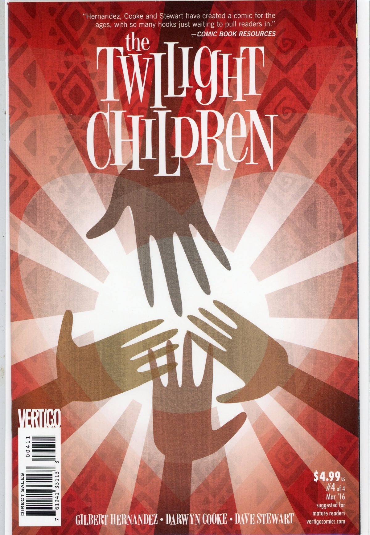 THE TWILIGHT CHILDREN #4 OF 4 COOKE WORK OUTSTANDING COVER GREAT GLOSS
